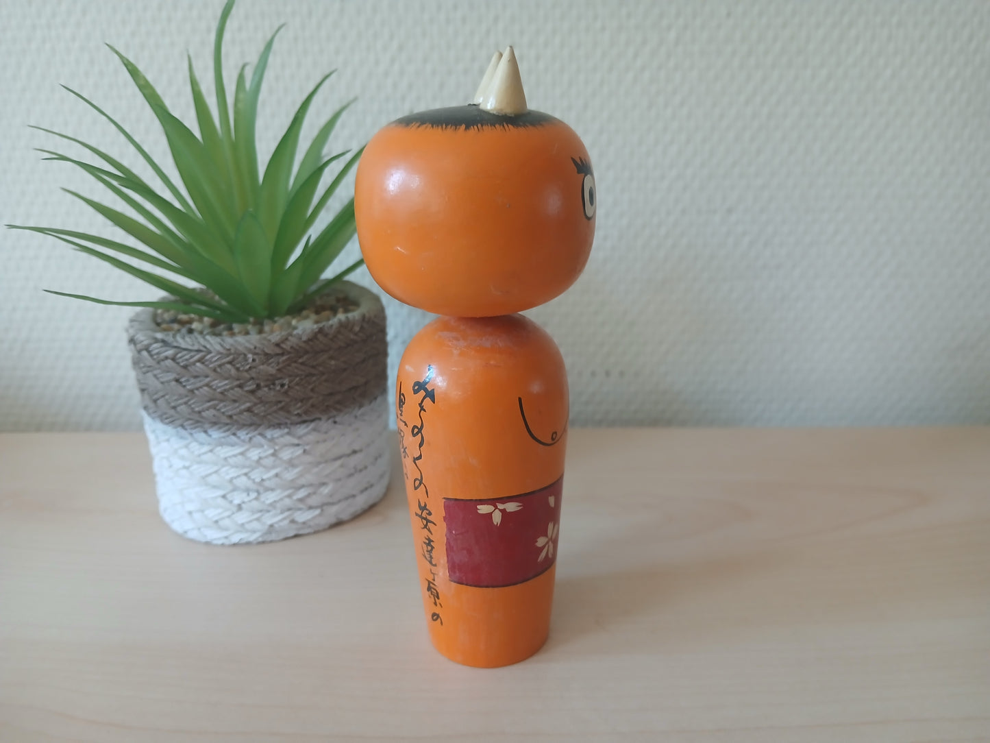Vintage Oni kokeshi