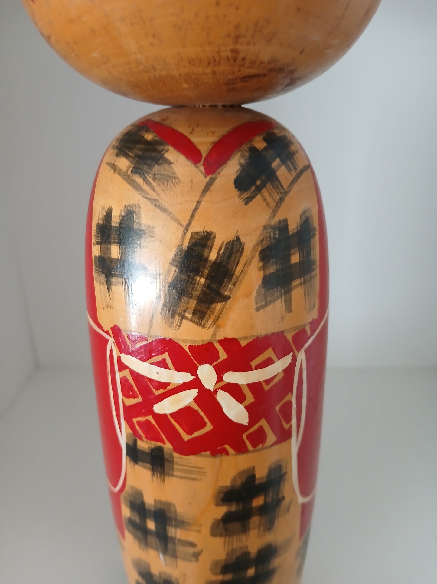 Big vintage Donko kokeshi