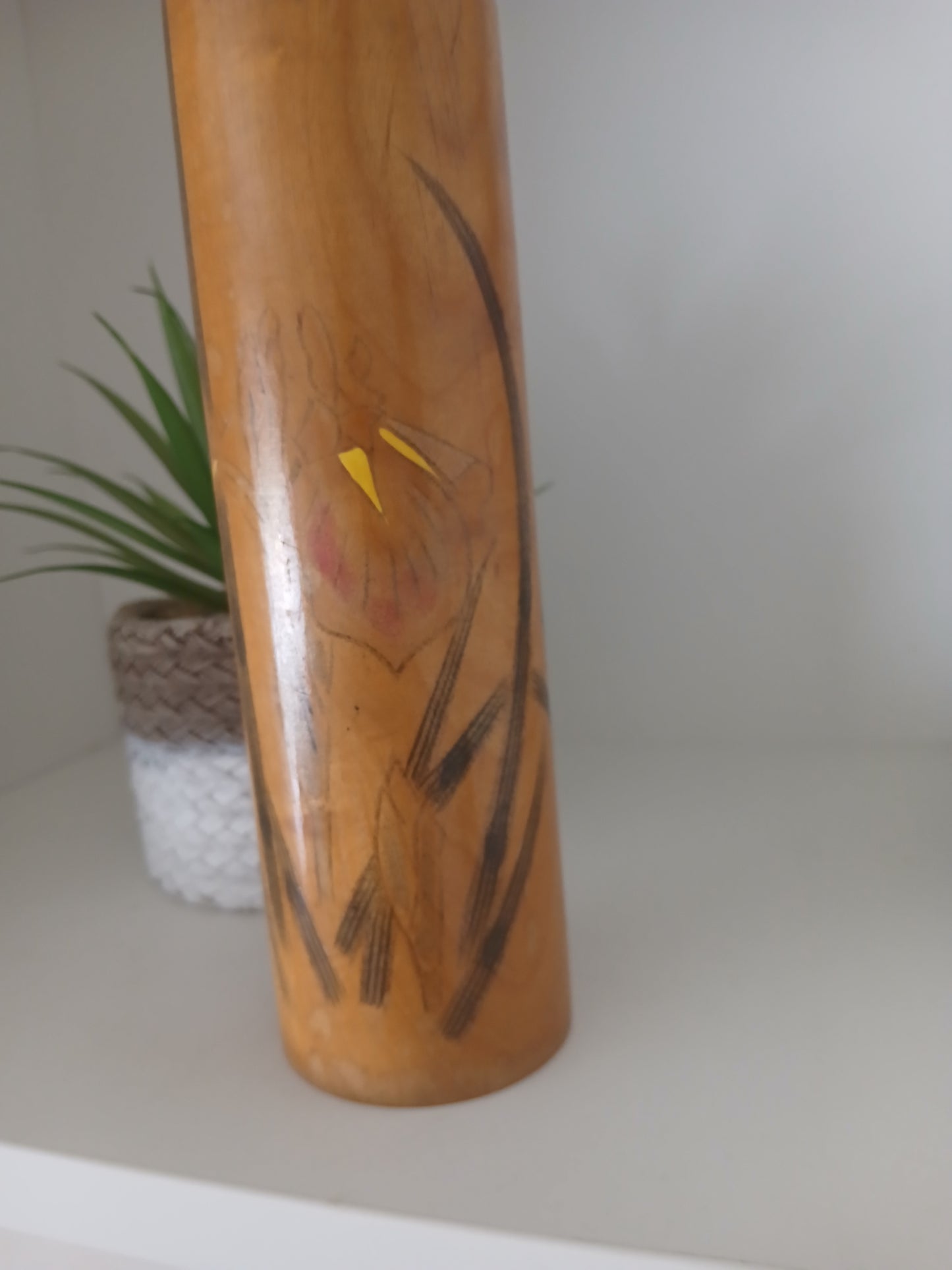 Rare kokeshi by Kato Hiroshi