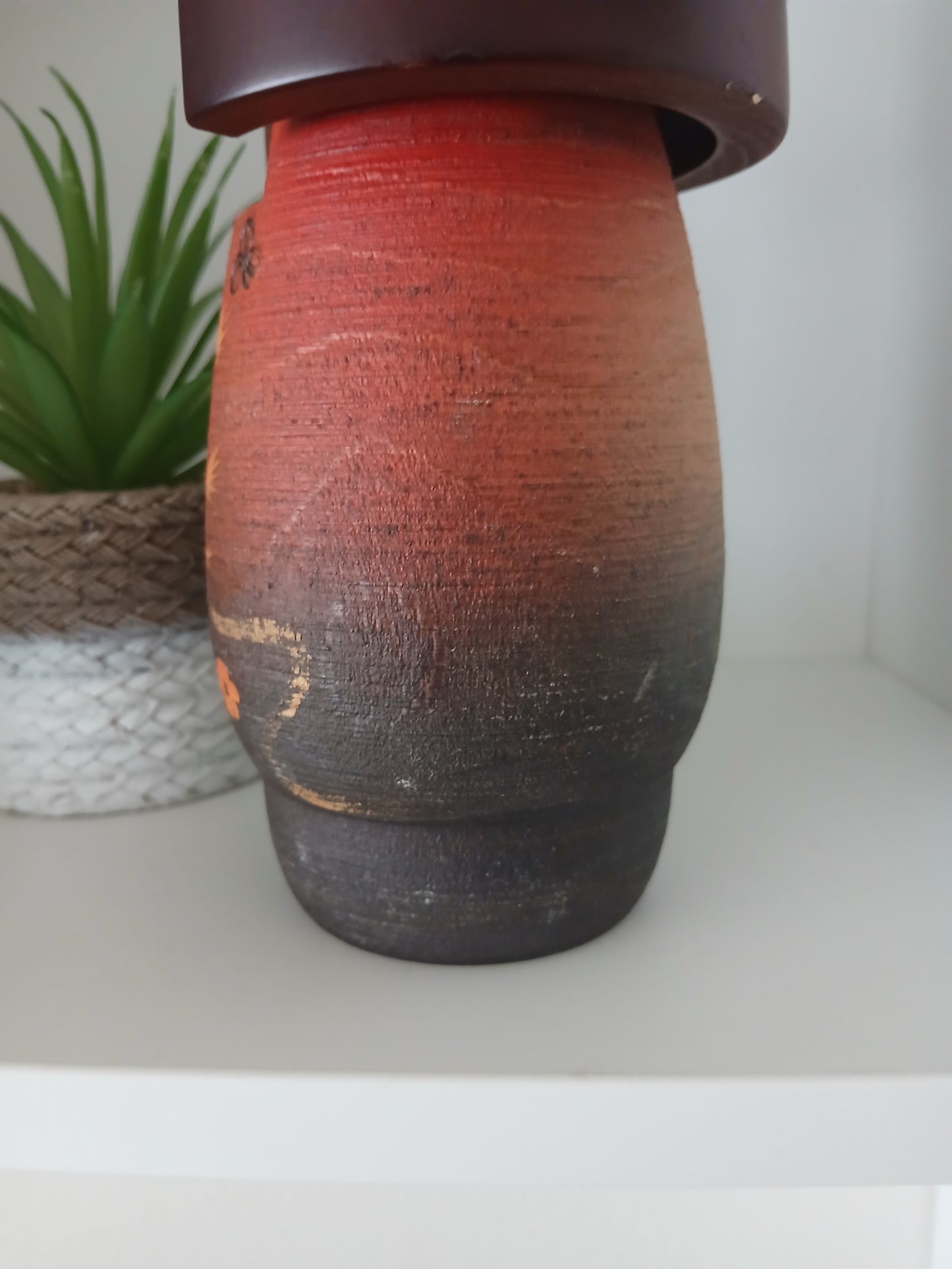 Vintage Gumma Kokeshi by Masae Fujikawa (1942-2015)