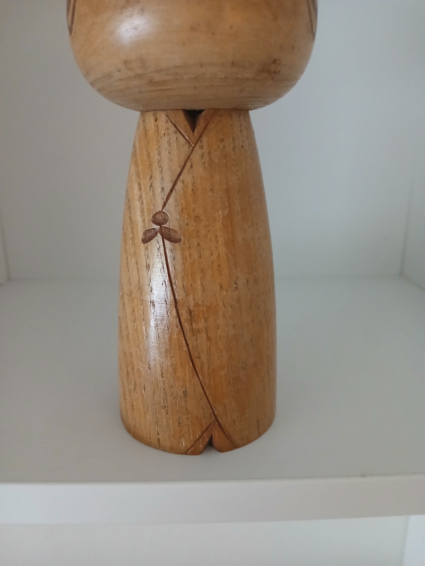Vintage creative kokeshi by Issetsu Kuribayashi (1924-2011)