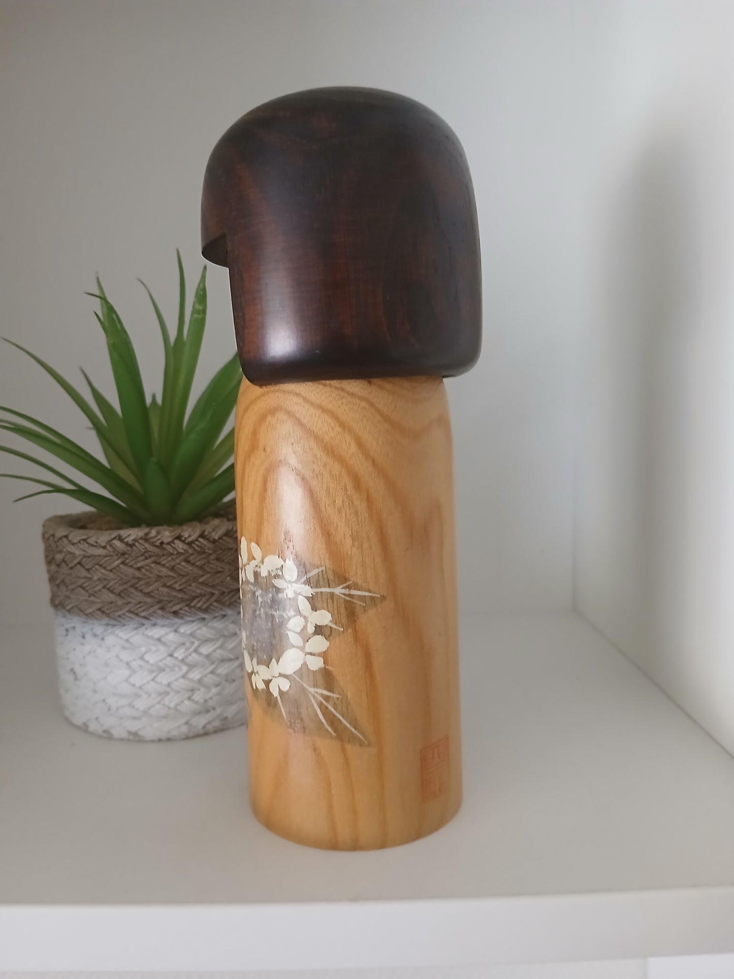 Vintage Gumma kokeshi by Usaburo