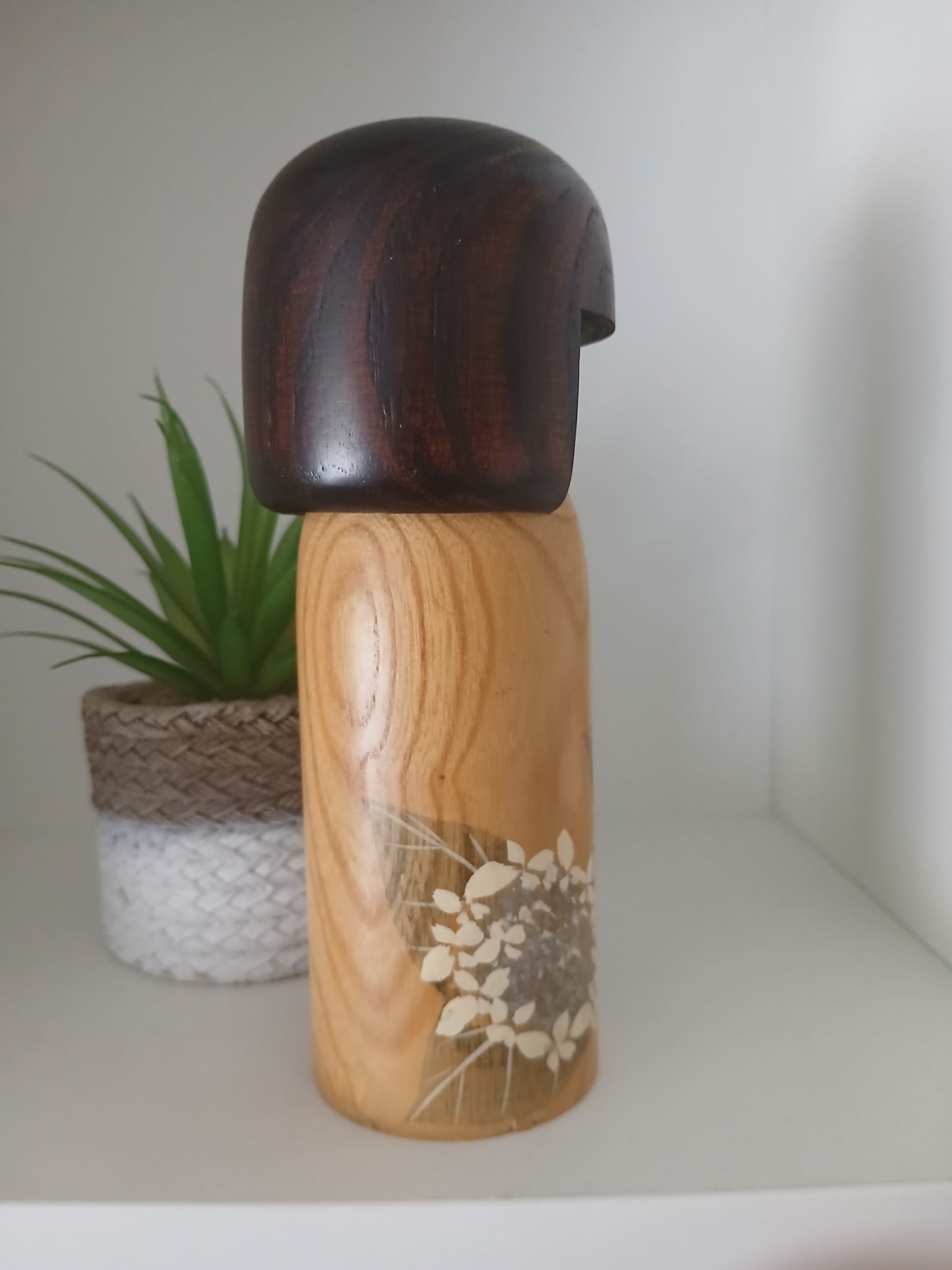 Vintage Gumma kokeshi by Usaburo