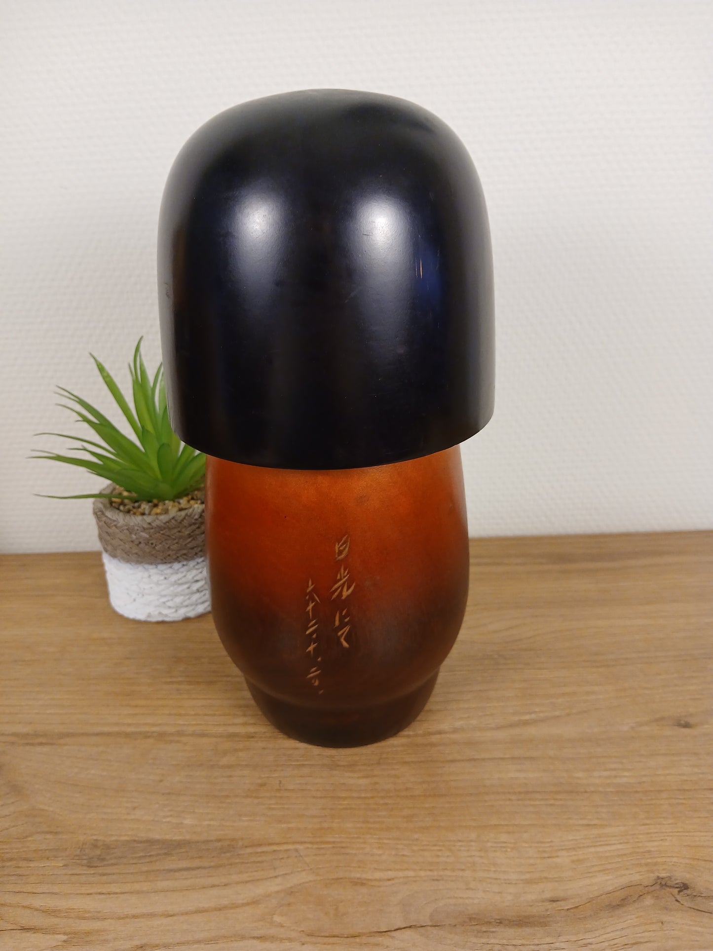 Vintage big chunky Gumma Kokeshi by Masae Fujikawa (1942-2015)