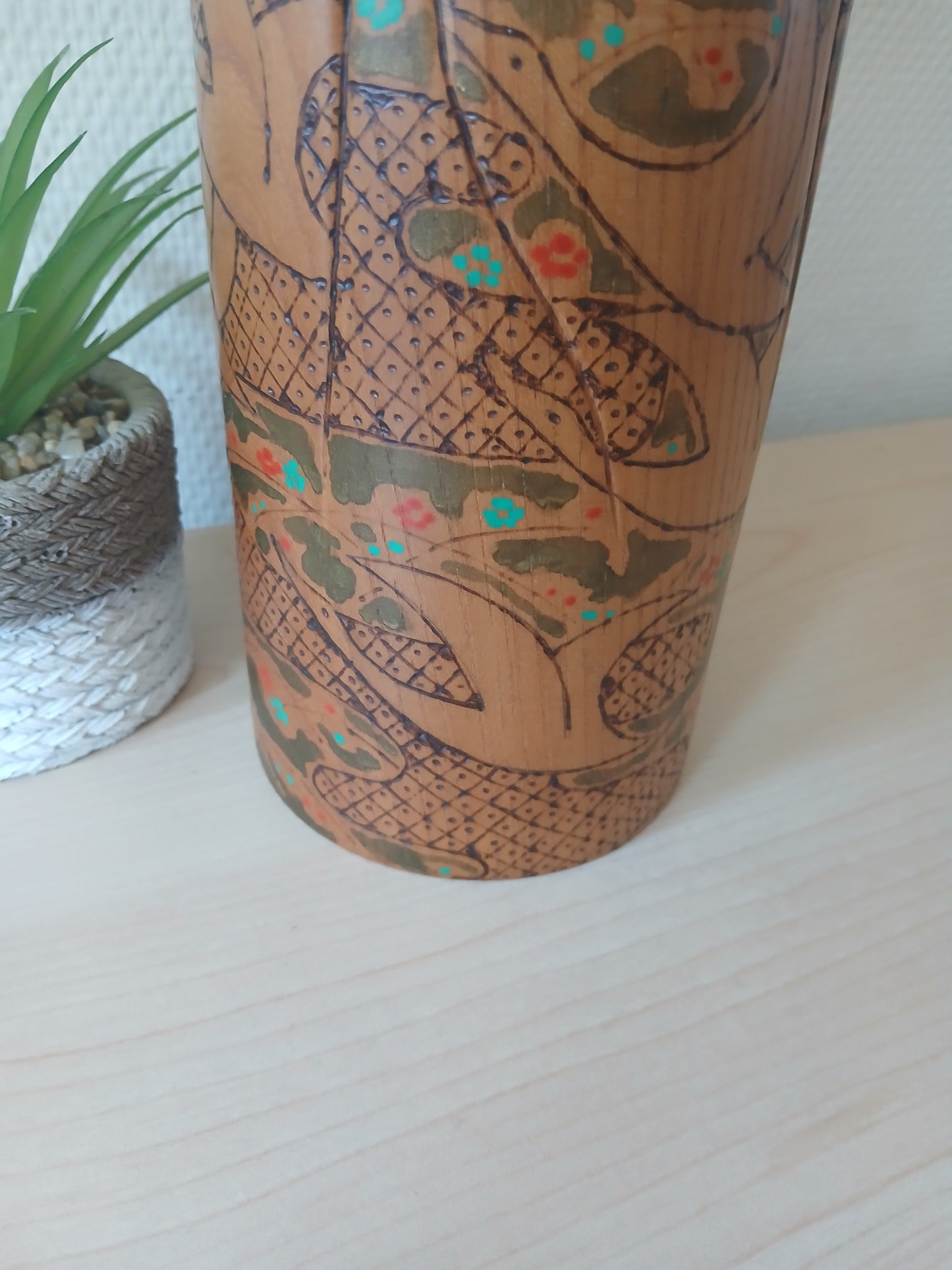 Exclusive Vintage creative Kokeshi by Kato Tatsuo (1940-)
