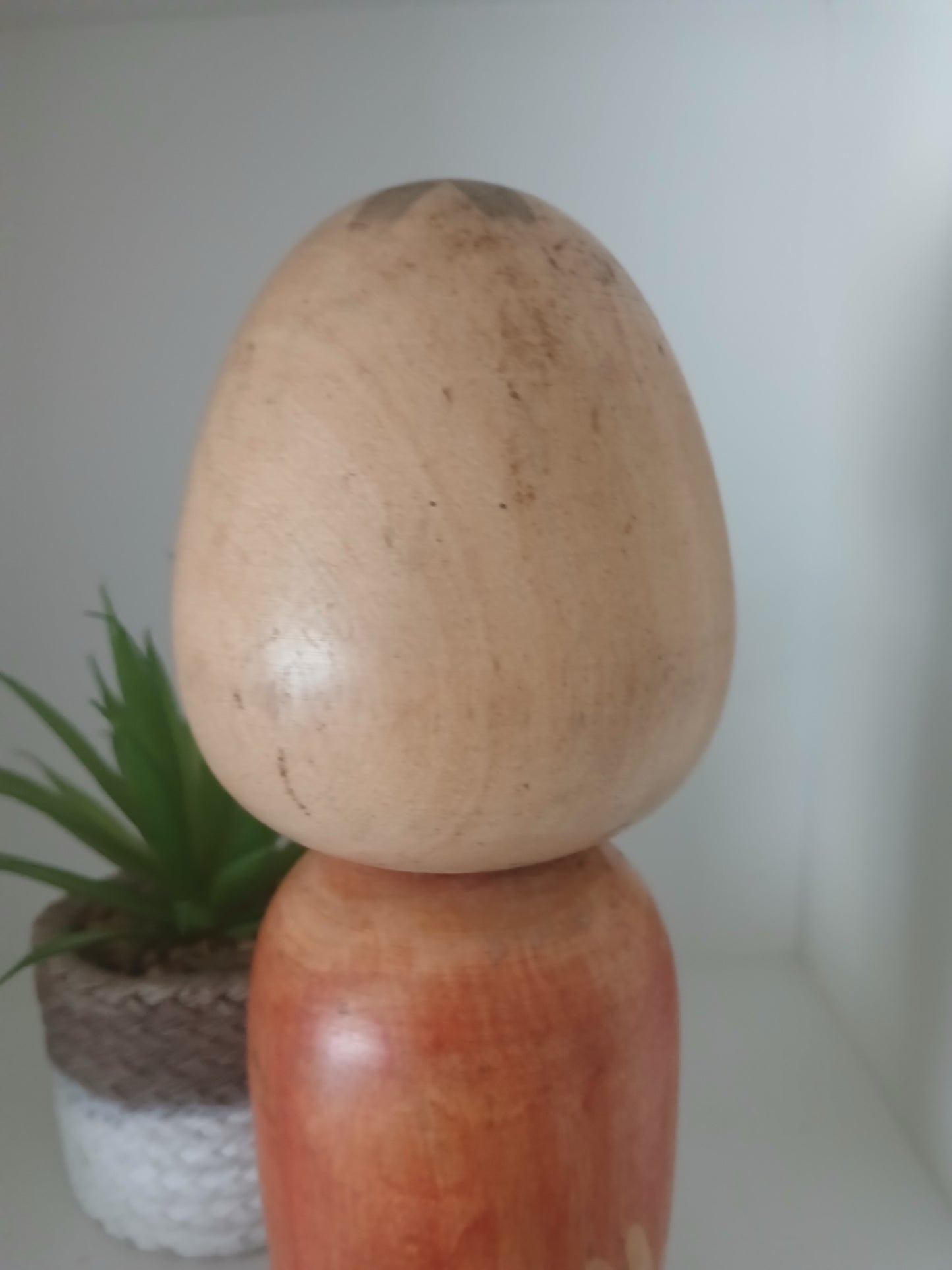 Rare Vintage sosaku kokeshi By Issetsu Kuribayashi (1924-2011)