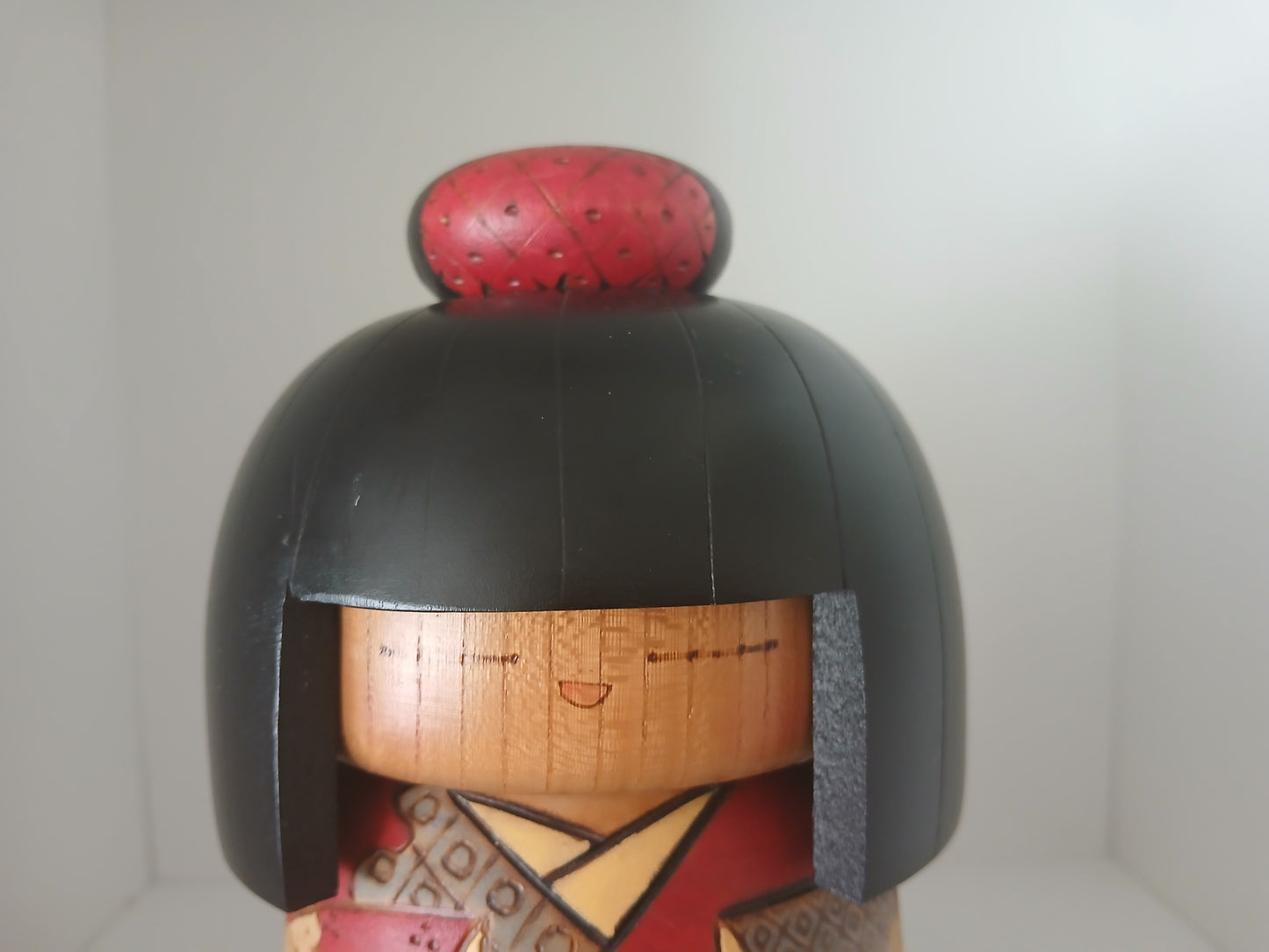 Vintage Gumma kokeshi made by Kazuo Takamizawa (1927-)