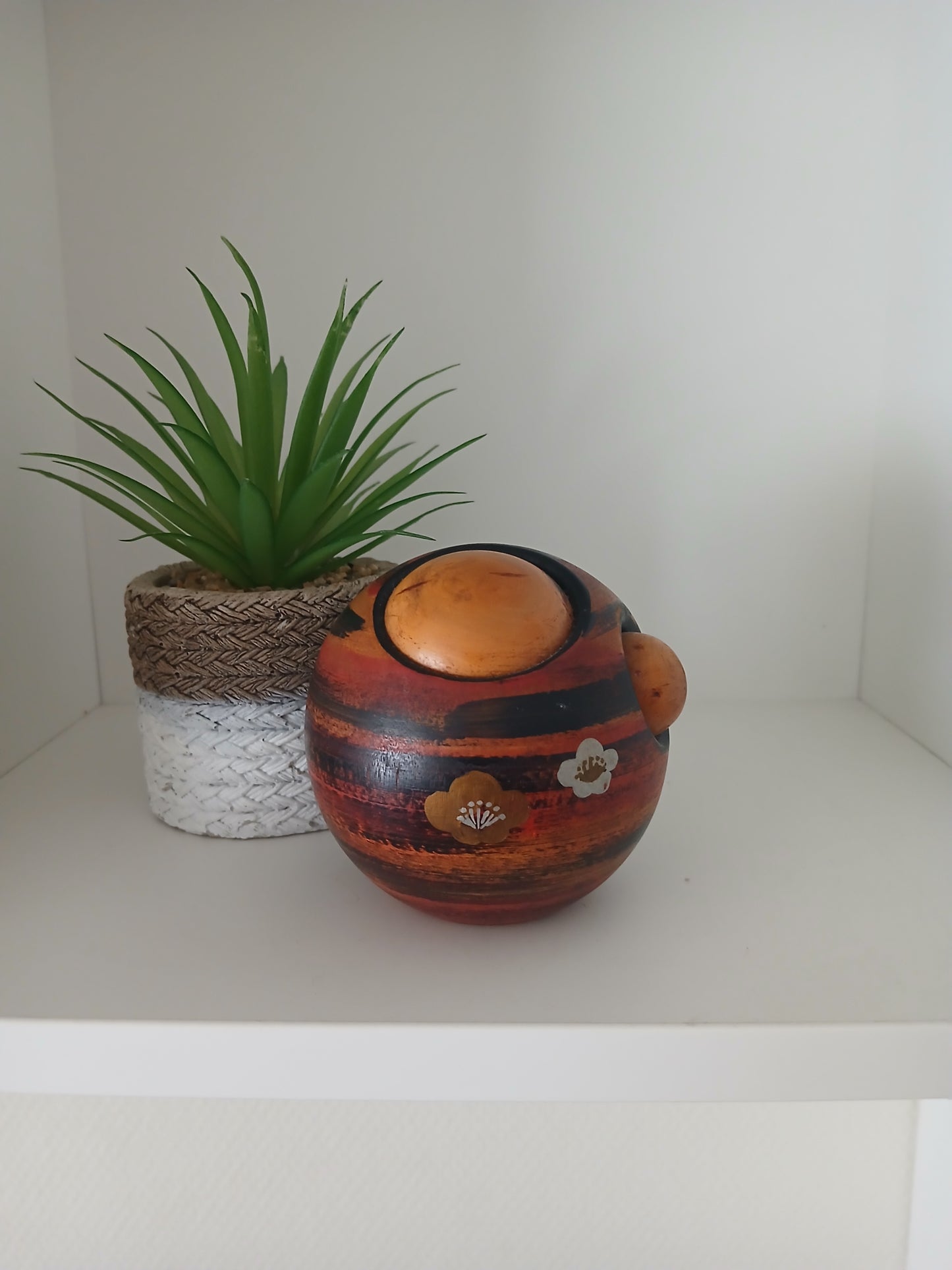 Vintage Sosaku kokeshi by Katase Kaihei (1922-2015)