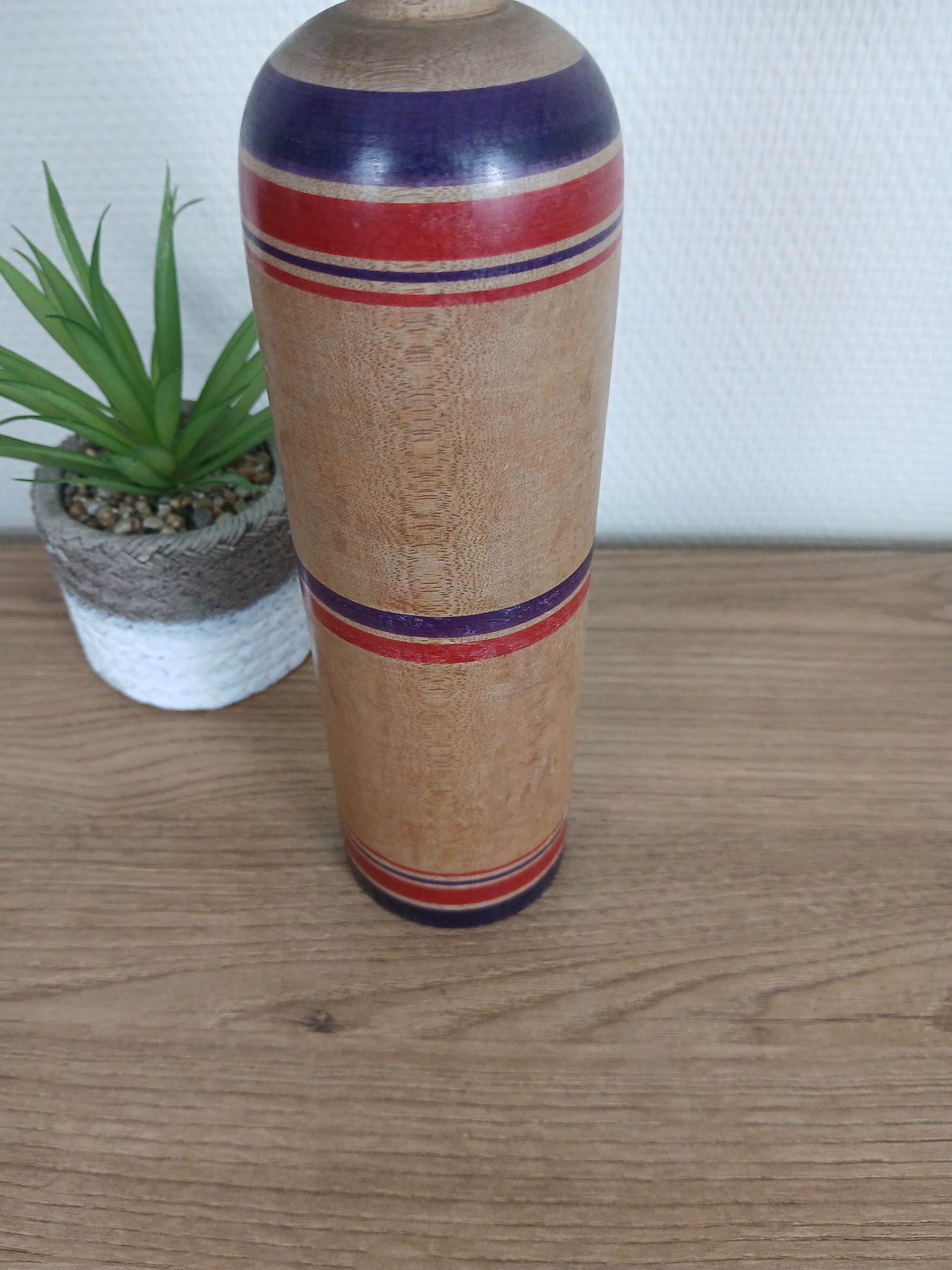 Rare Vintage traditional Tsugaru kokeshi by Mori Senzo (1922-2003)