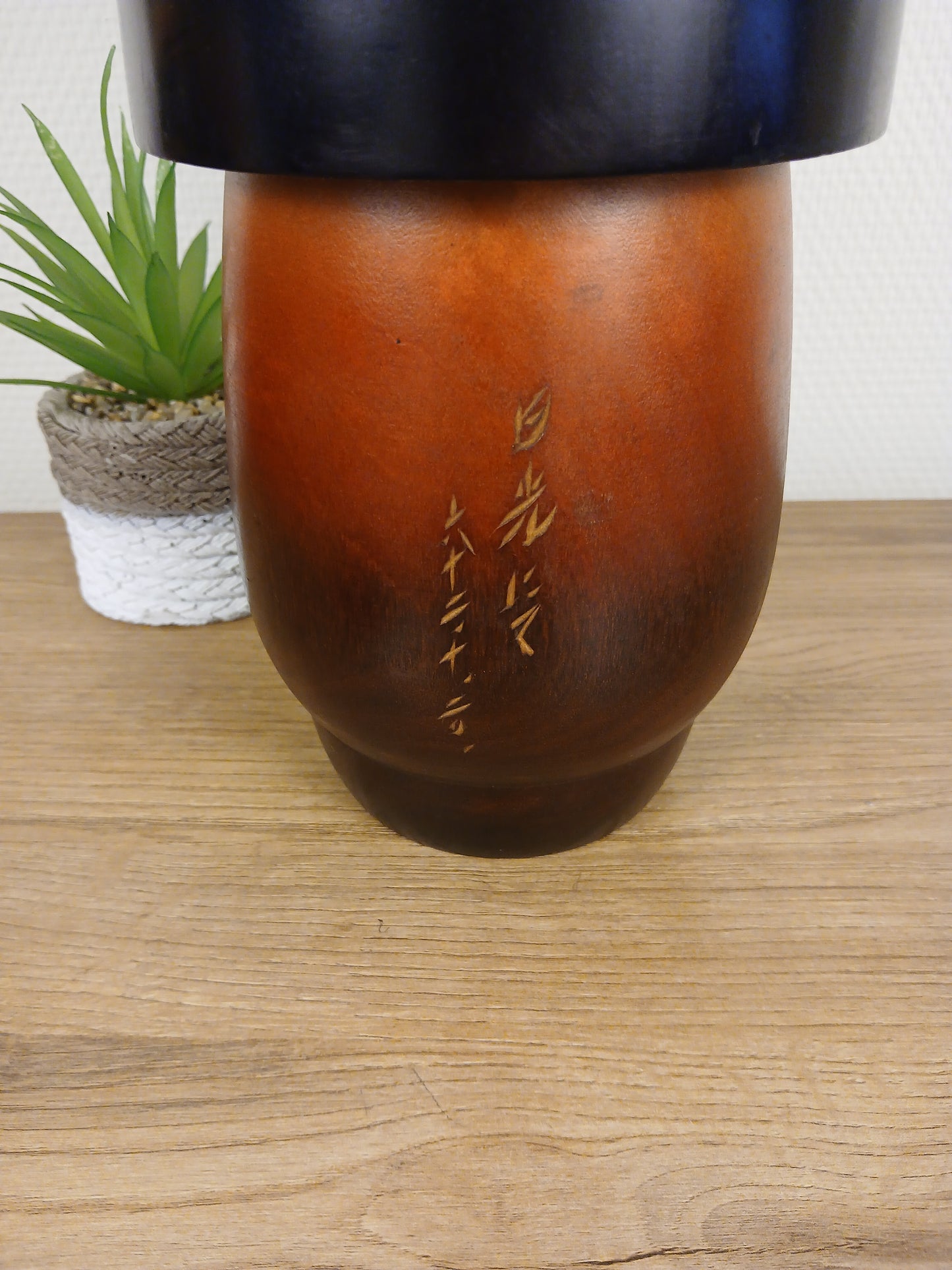 Vintage big chunky Gumma Kokeshi by Masae Fujikawa (1942-2015)