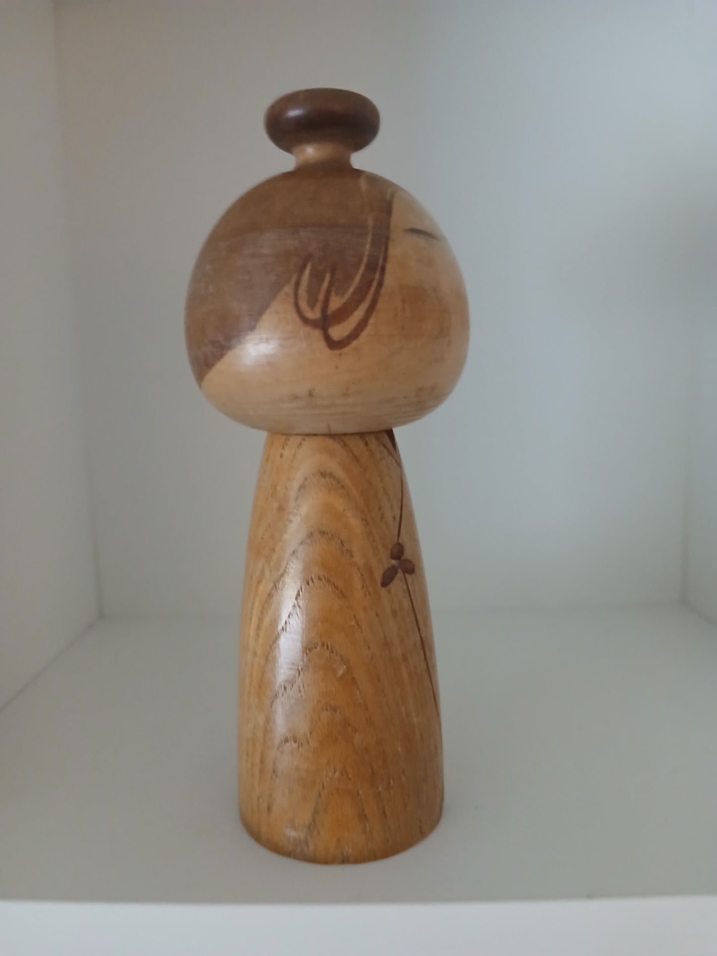 Vintage creative kokeshi by Issetsu Kuribayashi (1924-2011)