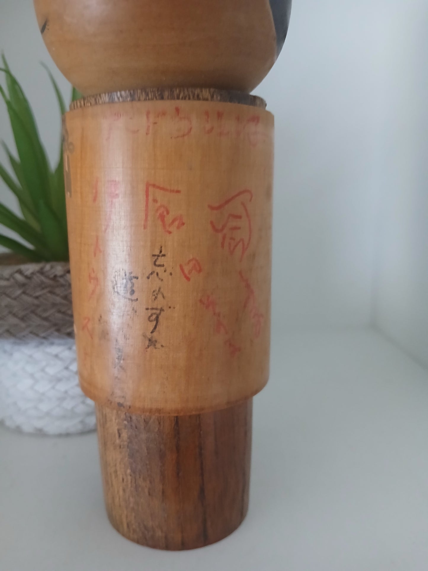Award winning kokeshi made by Izumi Ueda