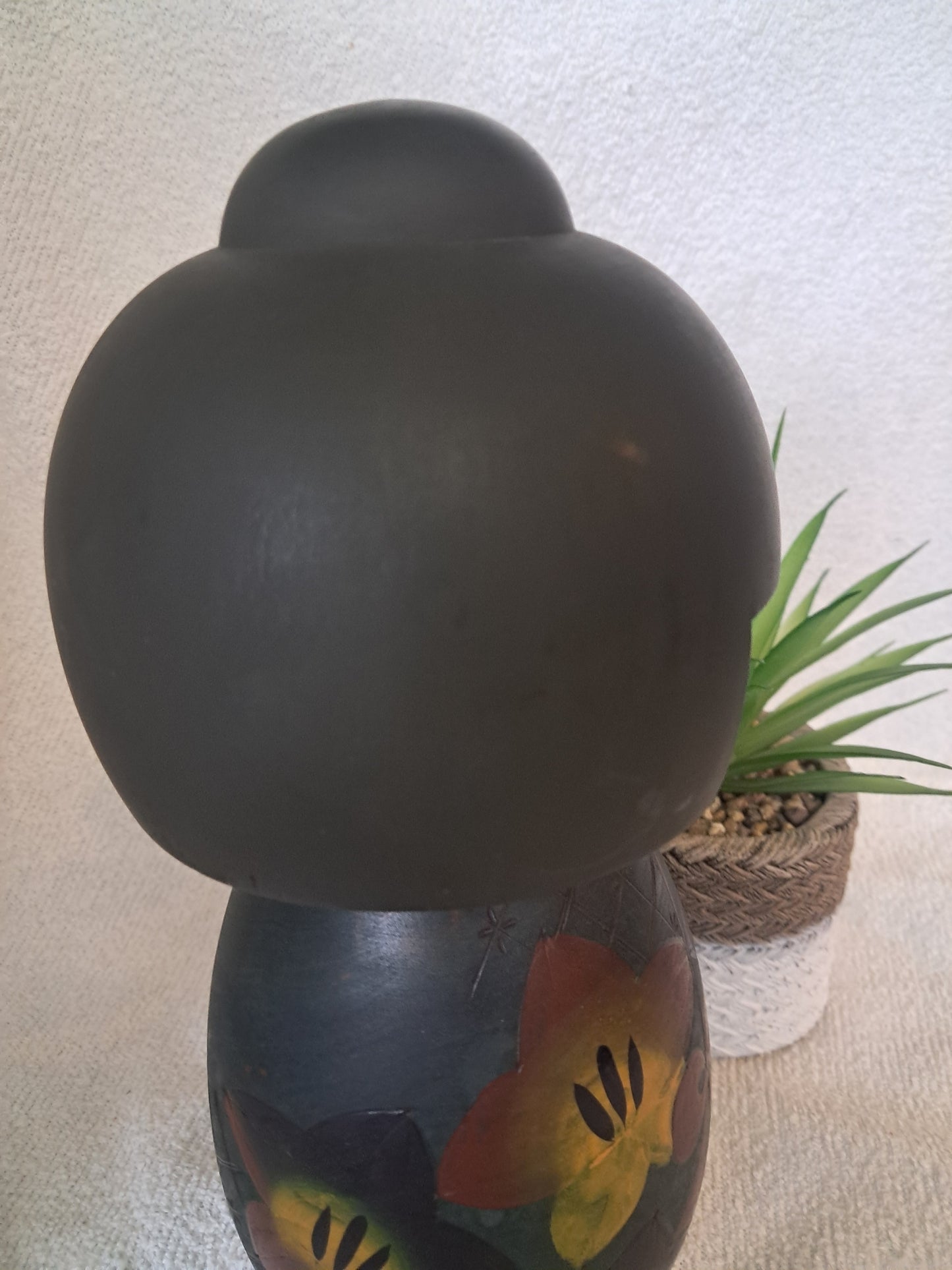 Vintage Gumma Kokeshi by Yuji Kawase (1938-)