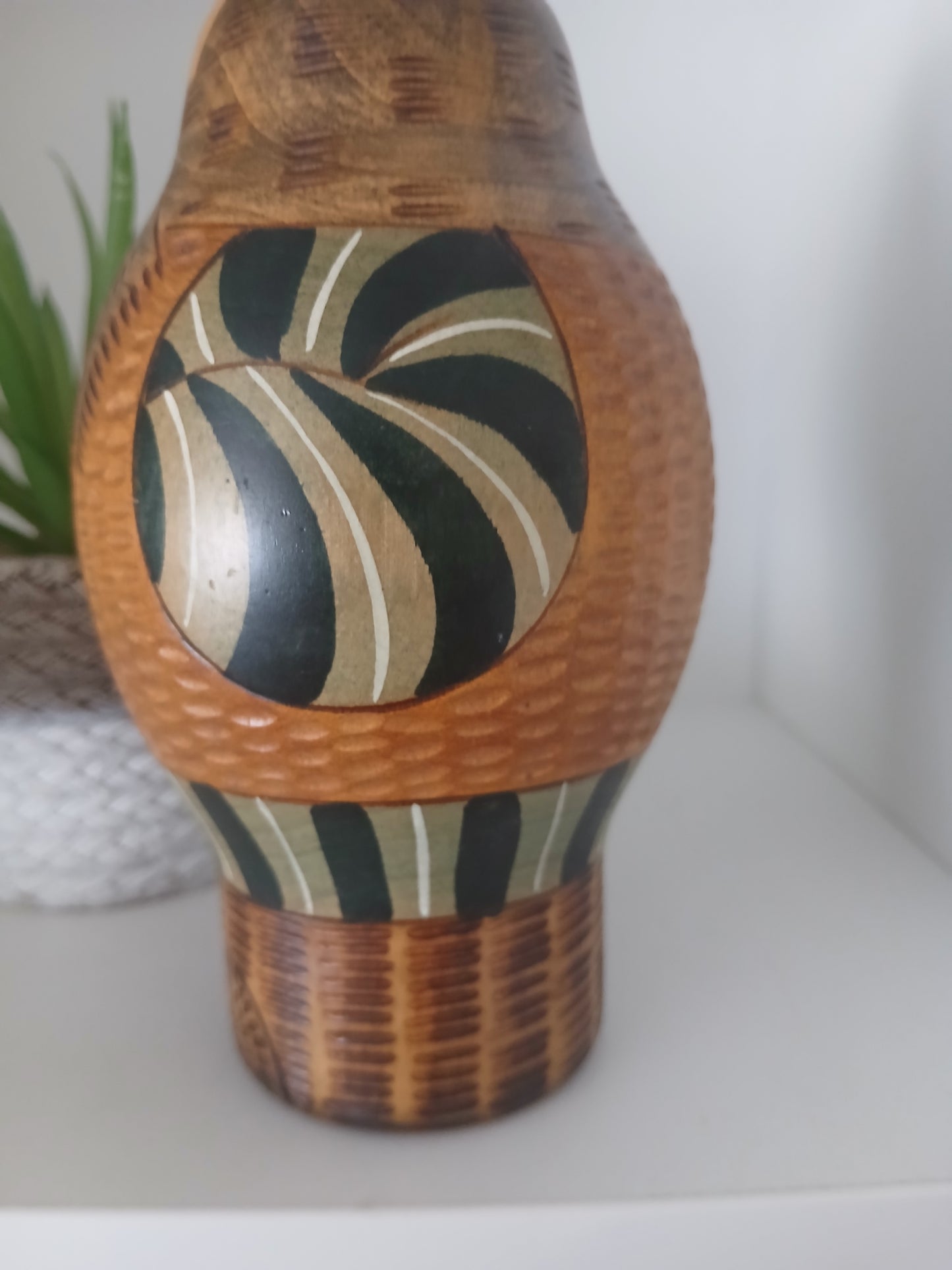 Vintage creative kokeshi by Usaburo
