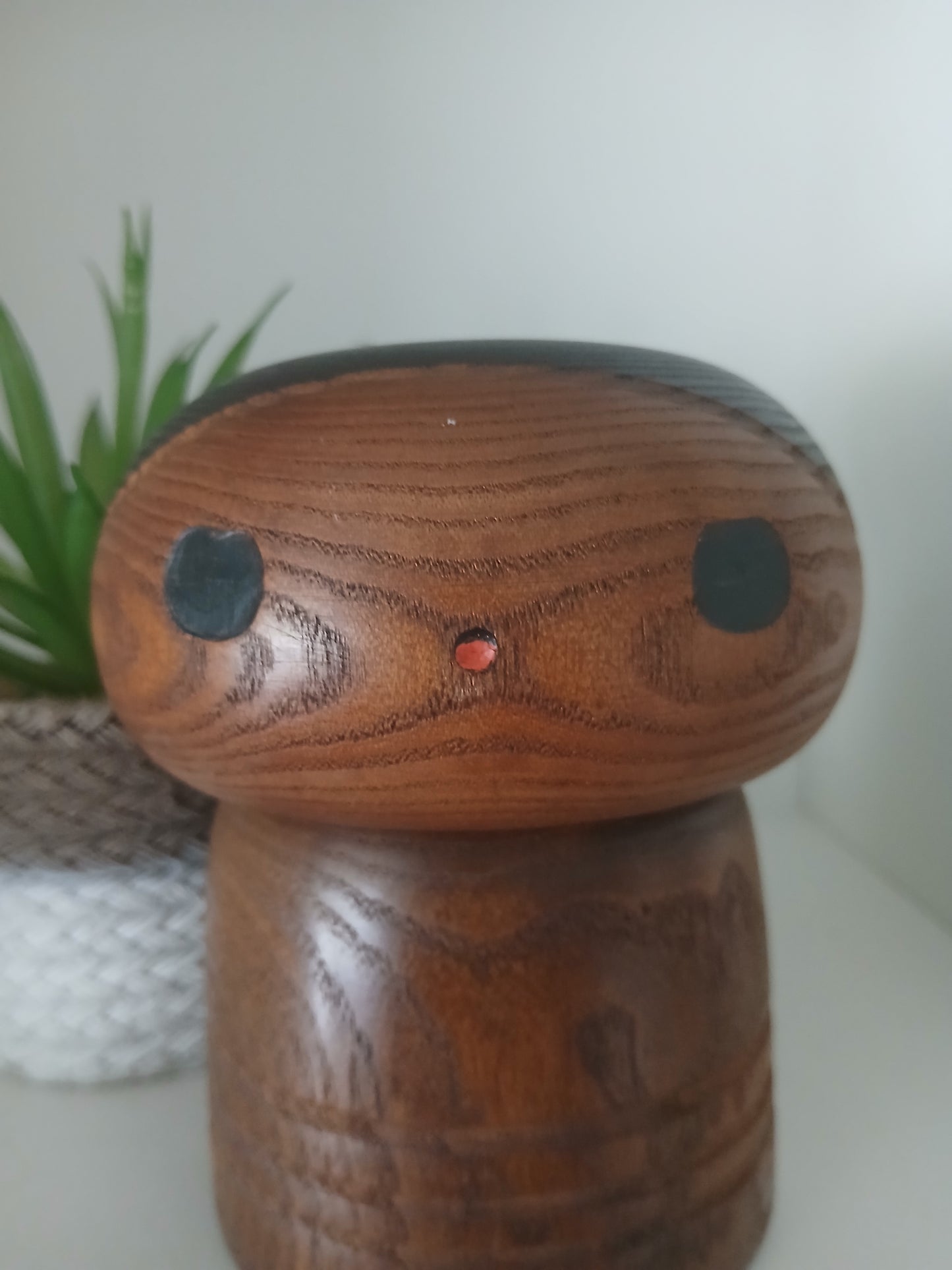 Rare vintage Sosaku kokeshi mad by Sanpei Yamanaka (1926-2012)