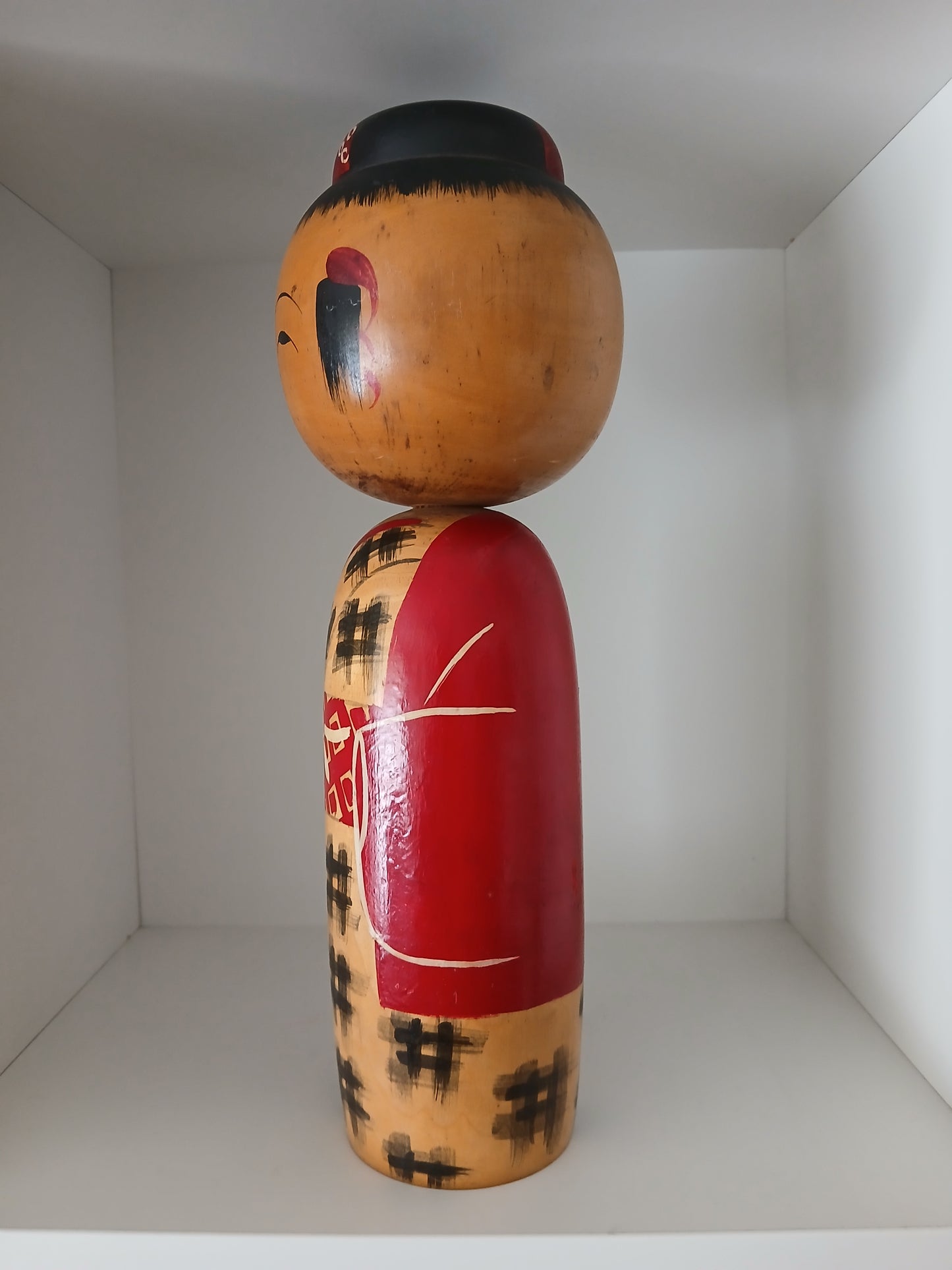 Big vintage Donko kokeshi
