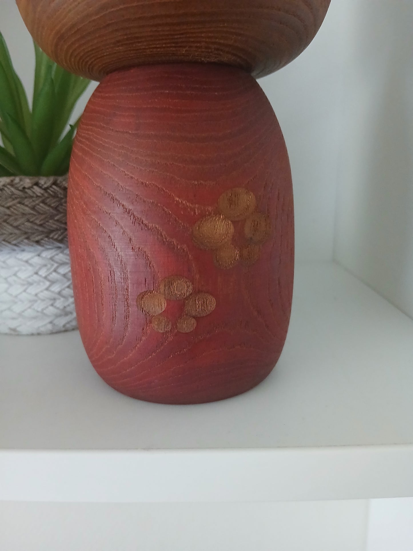 Rare vintage Sosaku kokeshi mad by Sanpei Yamanaka (1926-2012)