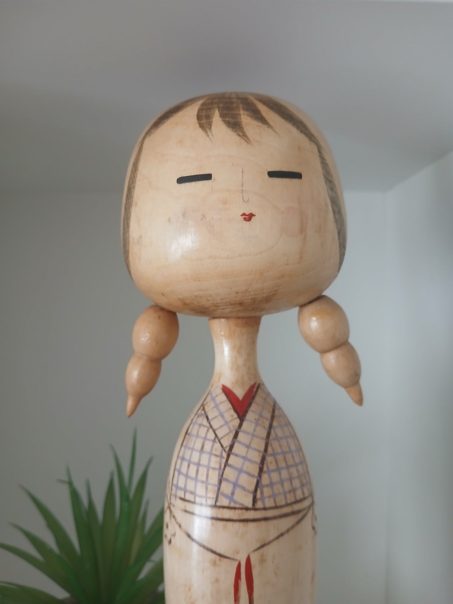 Vintage Sosaku Kokeshi made by Eiko Shibata (1924-)