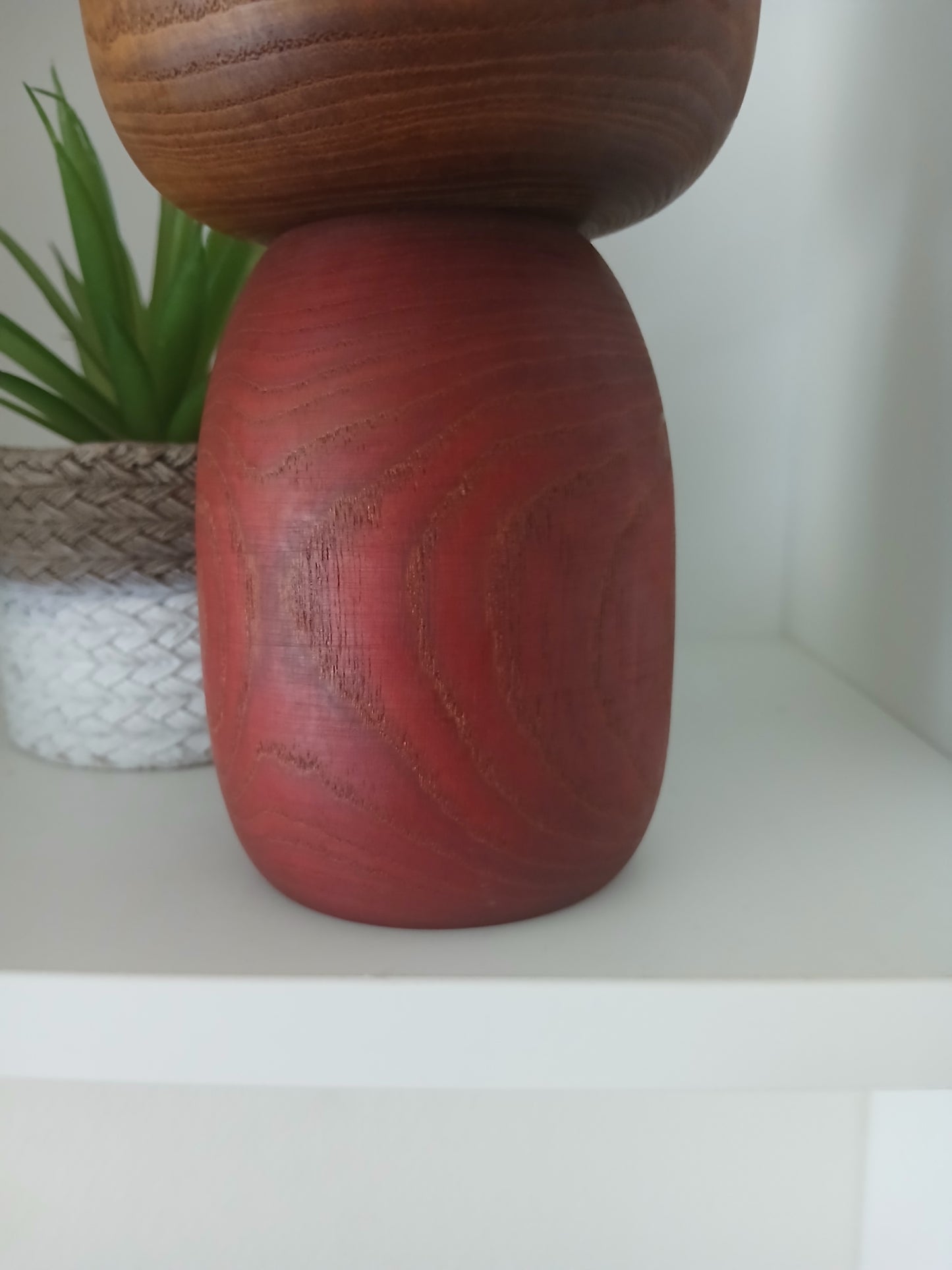 Rare vintage Sosaku kokeshi mad by Sanpei Yamanaka (1926-2012)