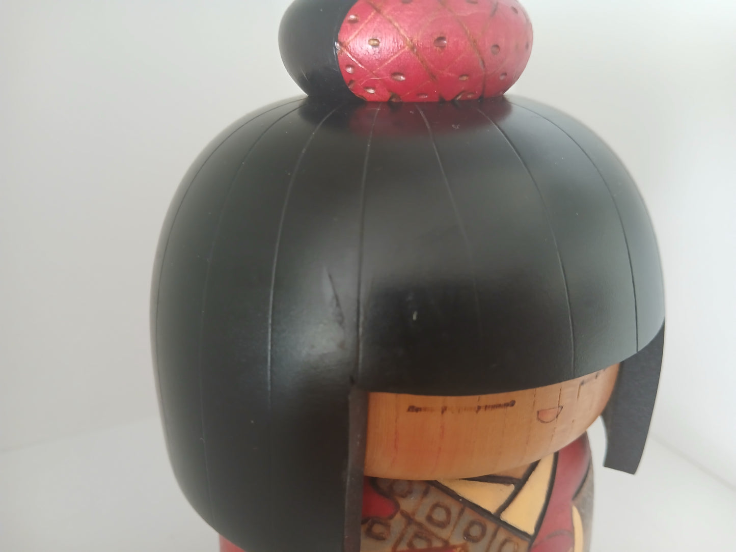 Vintage Gumma kokeshi made by Kazuo Takamizawa (1927-)