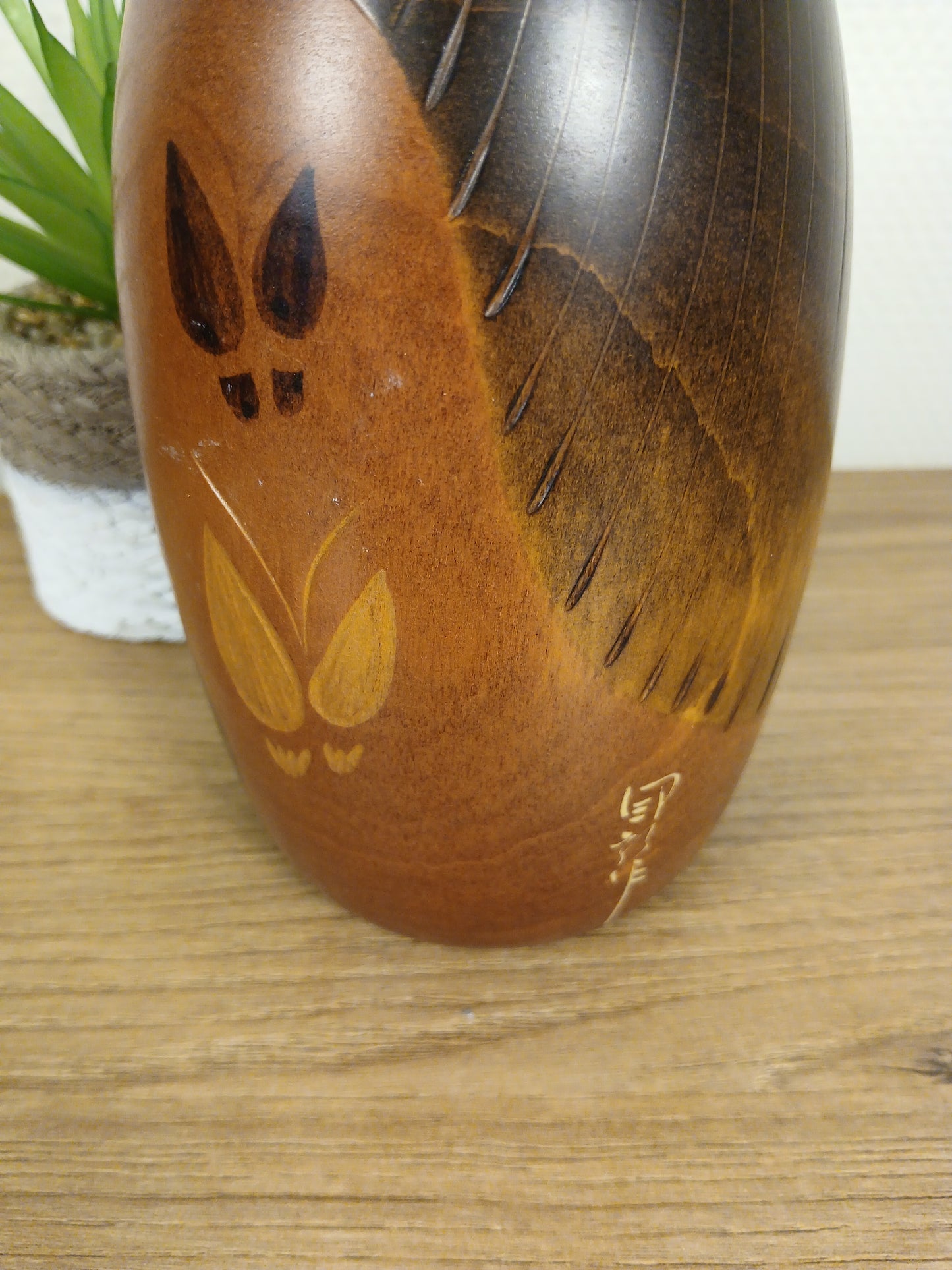 Vintage creative kokeshi by Usaburo