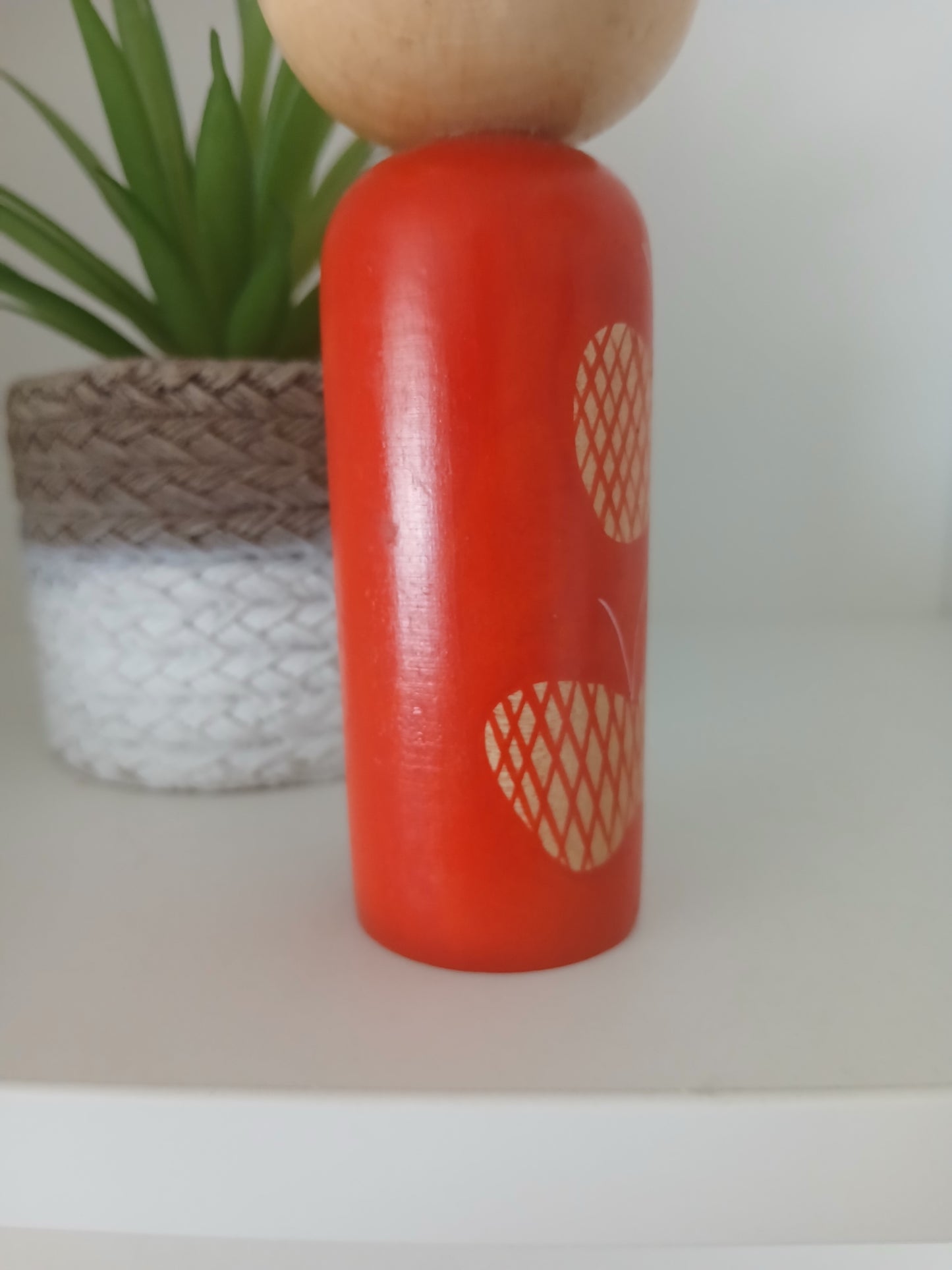 Vintage creative kokeshi by Tsujita Ryozo