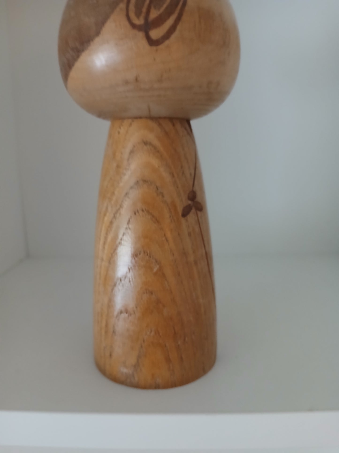 Vintage creative kokeshi by Issetsu Kuribayashi (1924-2011)