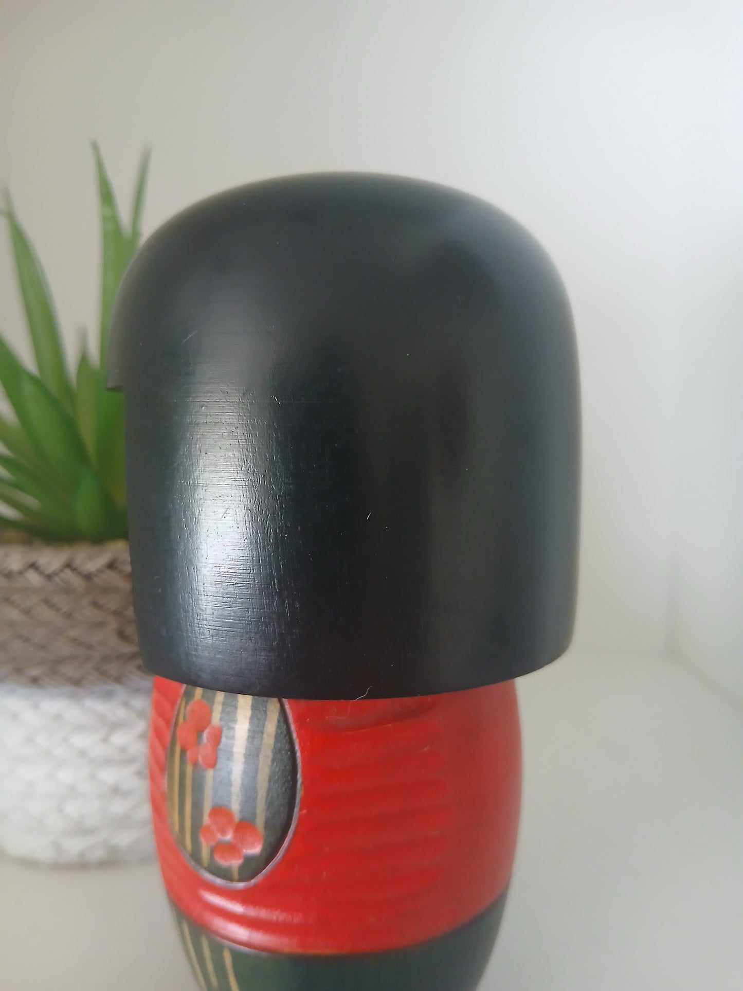 Vintage Gumma kokeshi by Kisaku