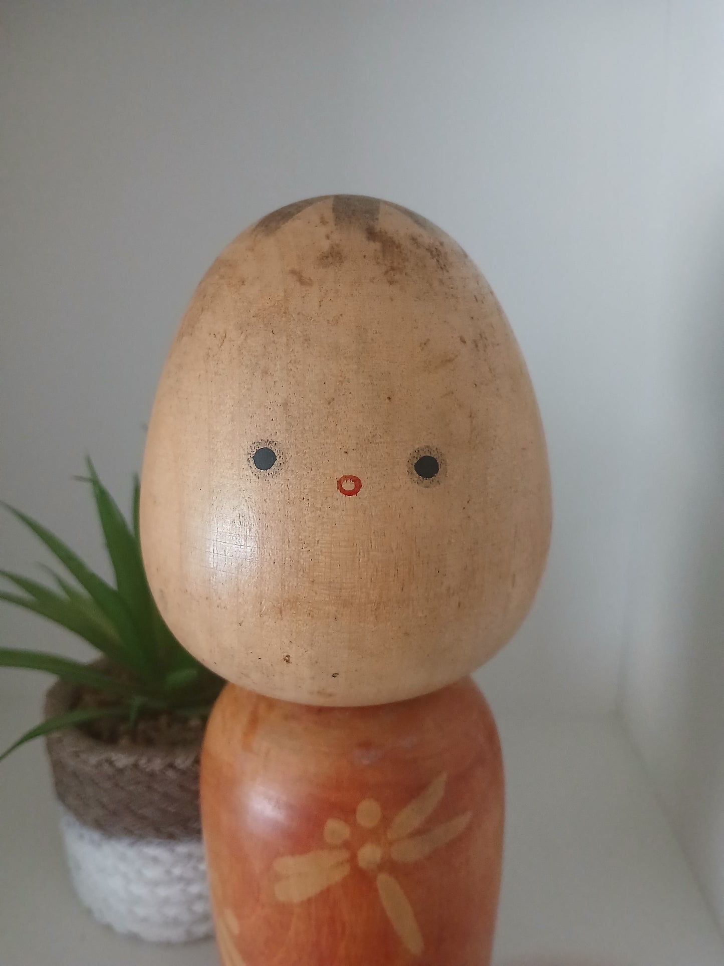 Rare Vintage sosaku kokeshi By Issetsu Kuribayashi (1924-2011)