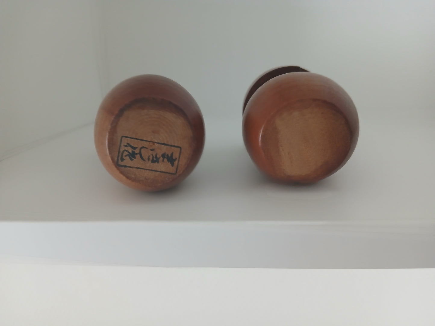 Vintage set off creative kokeshi by Masashi Takeda (1930-2015)
