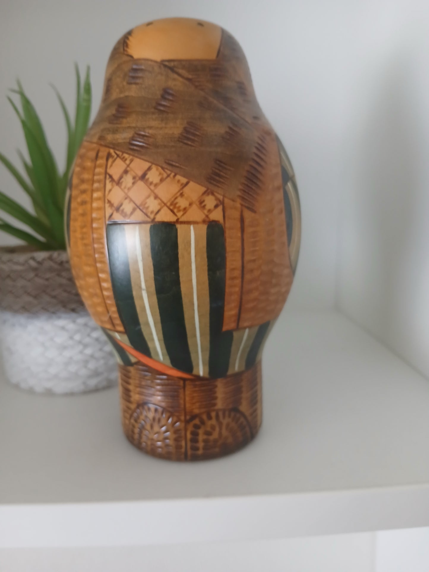 Vintage creative kokeshi by Usaburo