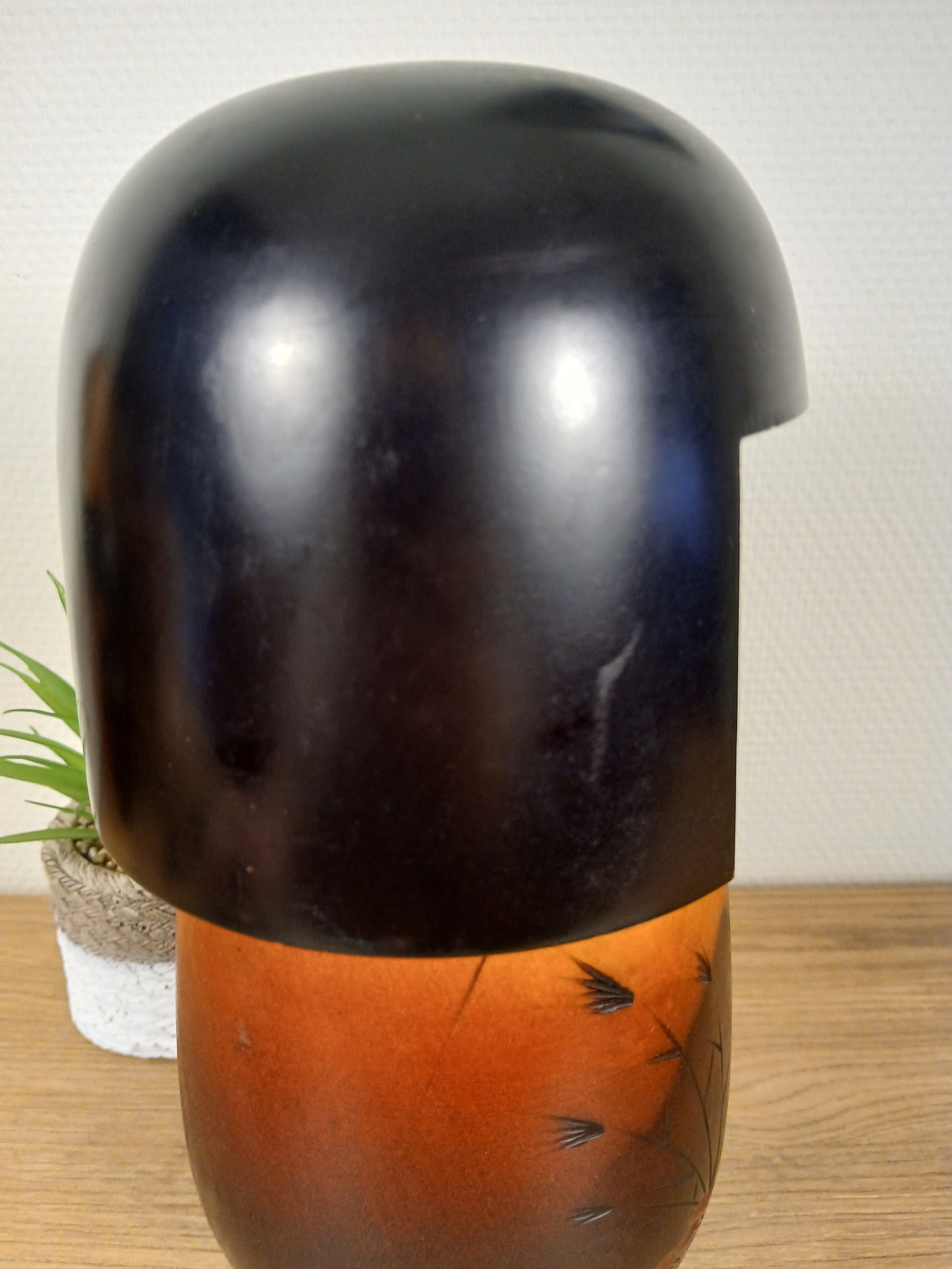 Vintage big chunky Gumma Kokeshi by Masae Fujikawa (1942-2015)