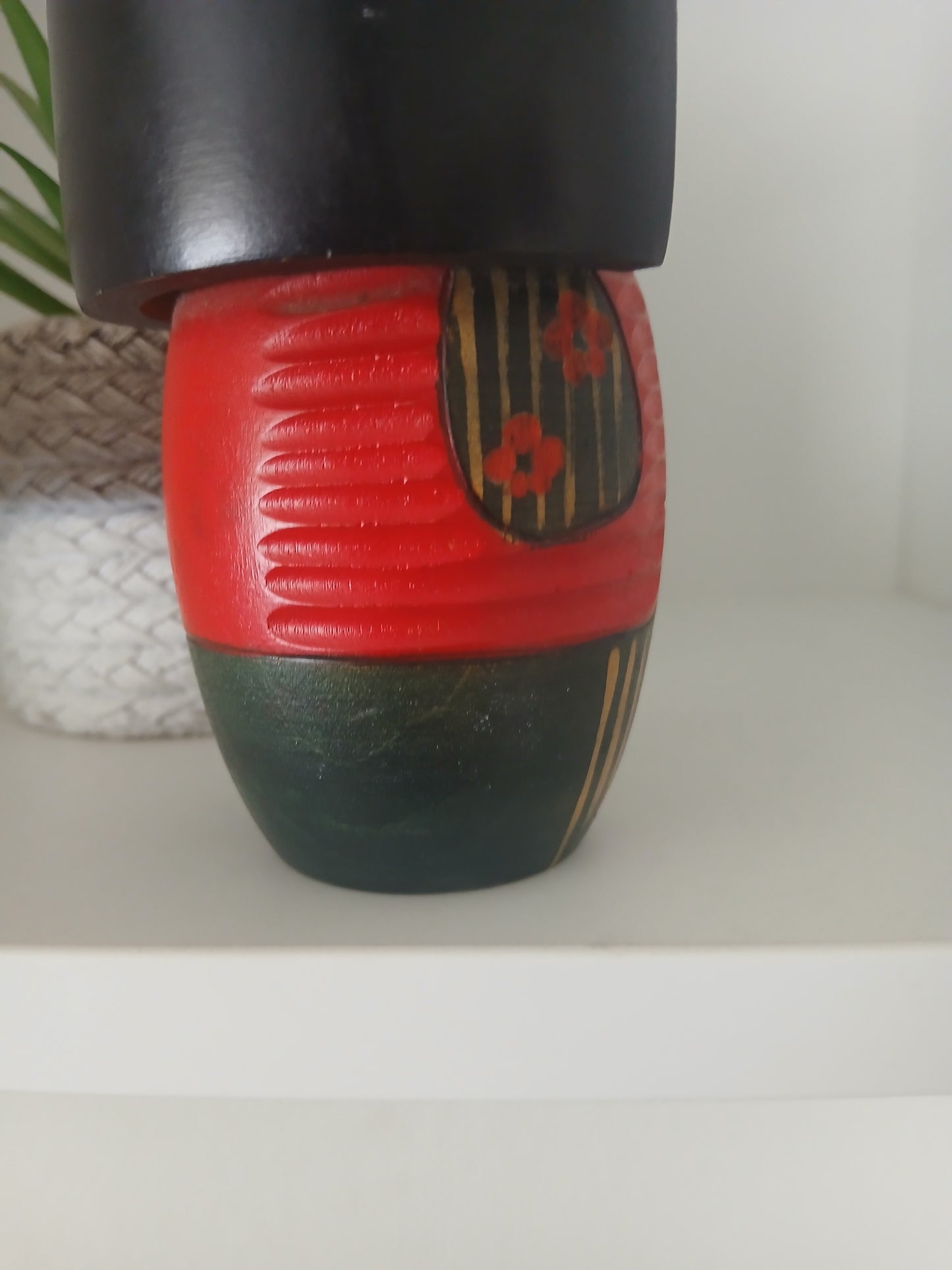 Vintage Gumma kokeshi by Kisaku