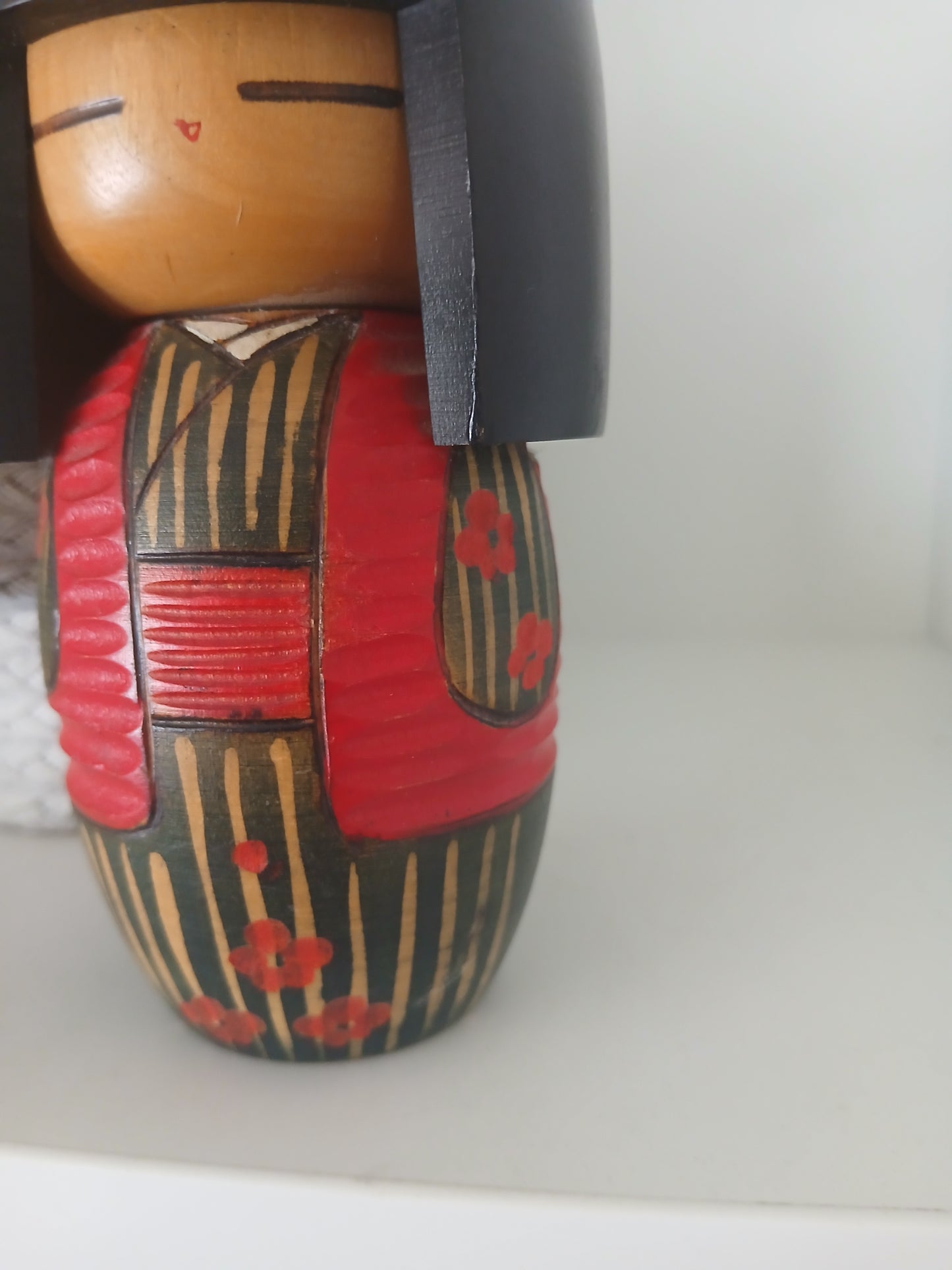 Vintage Gumma kokeshi by Kisaku