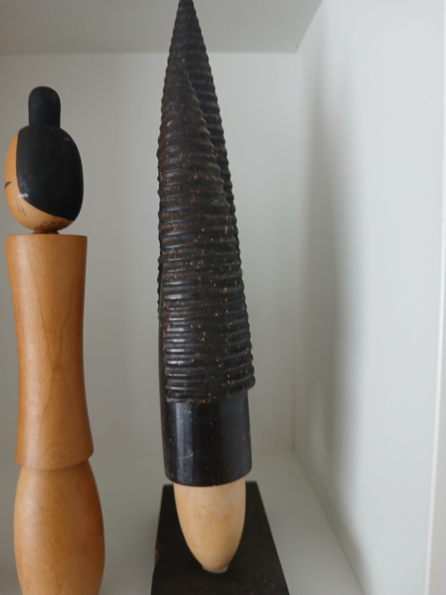 Set of 4 kokeshi by Shozan shido (1932-1995)