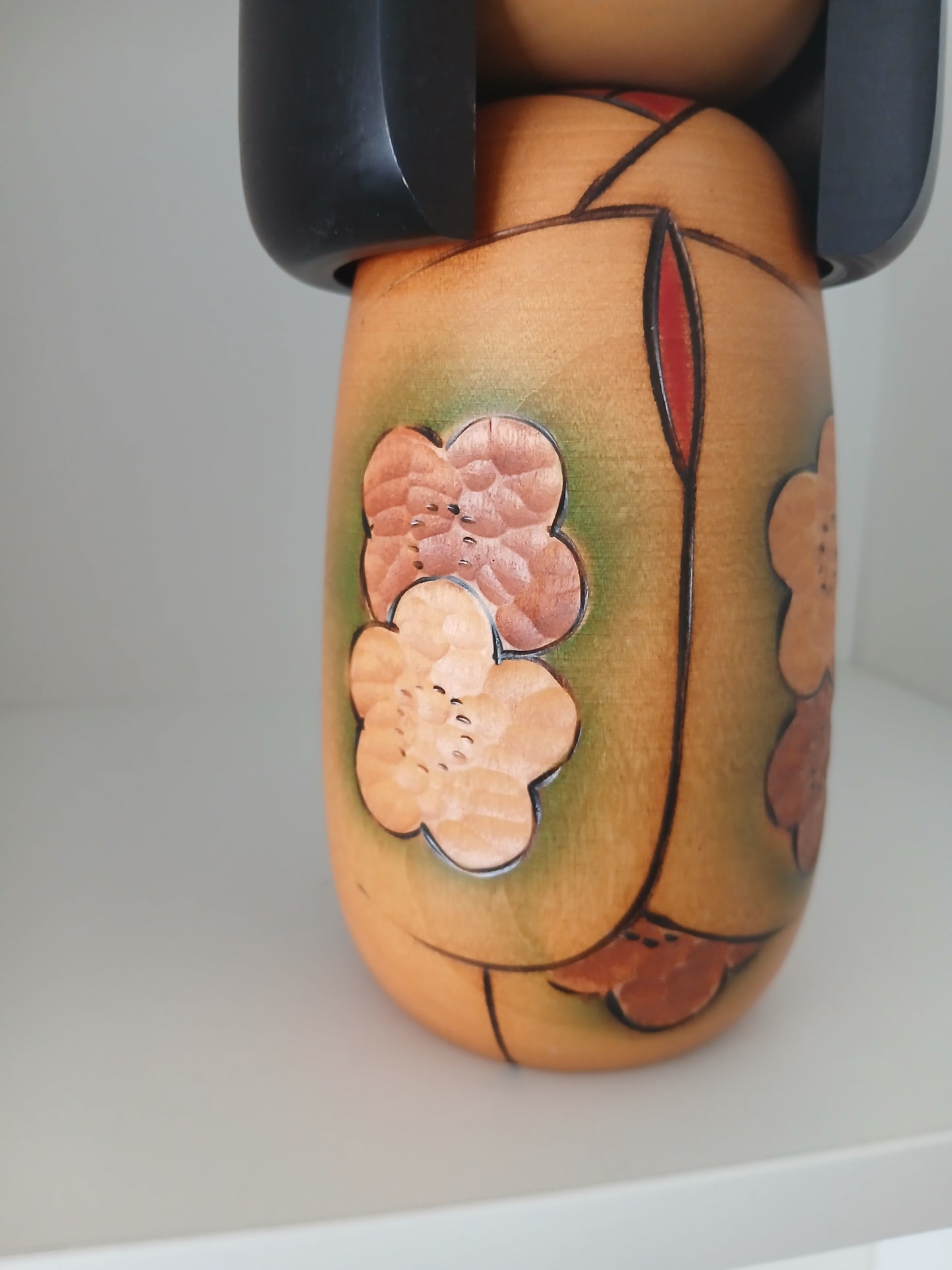 Vintage Gumma Kokeshi by Masae Fujikawa (1942-2015)