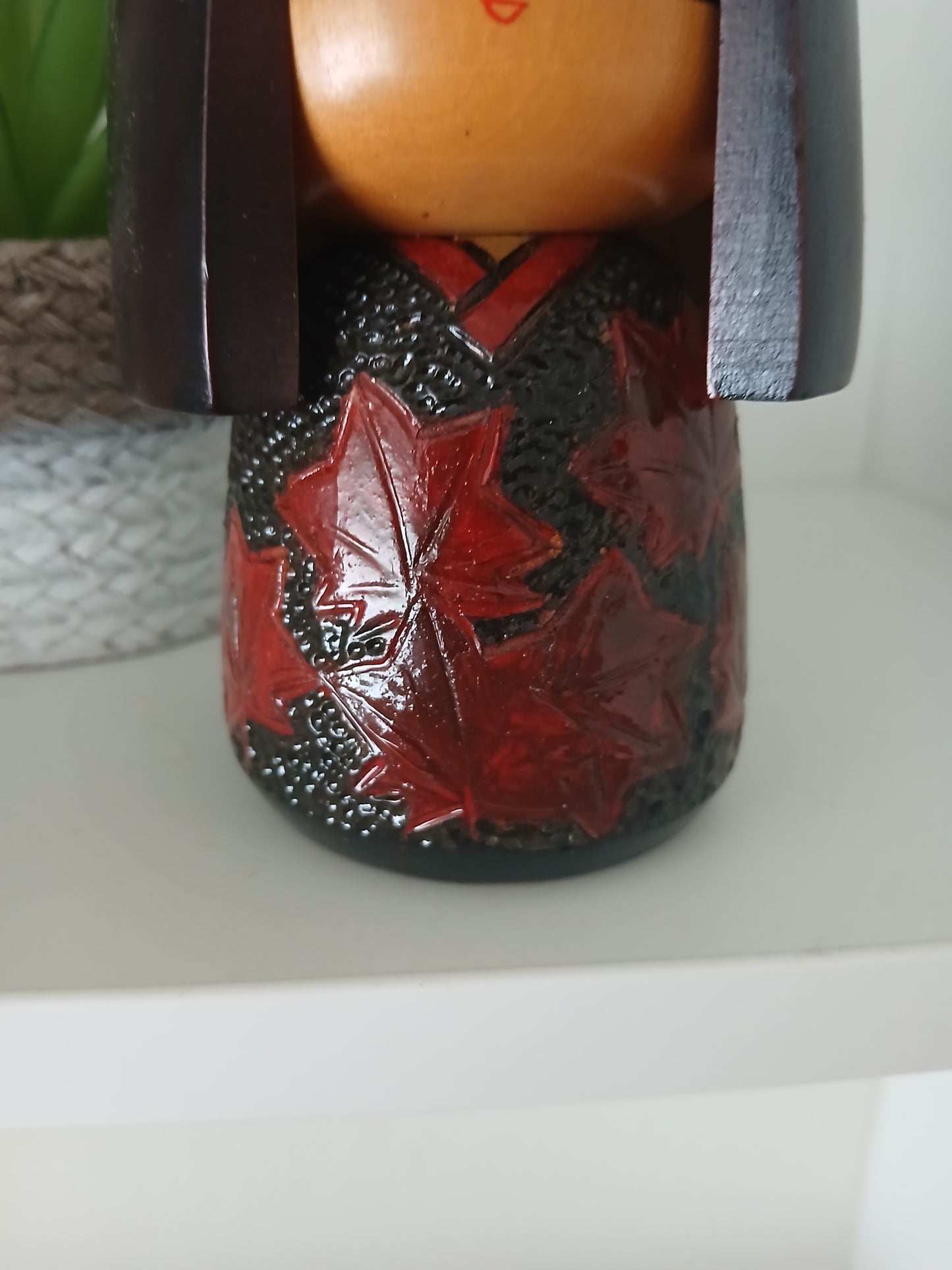Vintage Gumma Kokeshi van Sumitani Kohji
