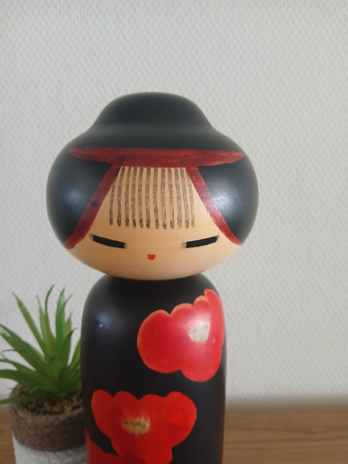 Vintage creative kokeshi by Masao Watanabe (1917-2007)