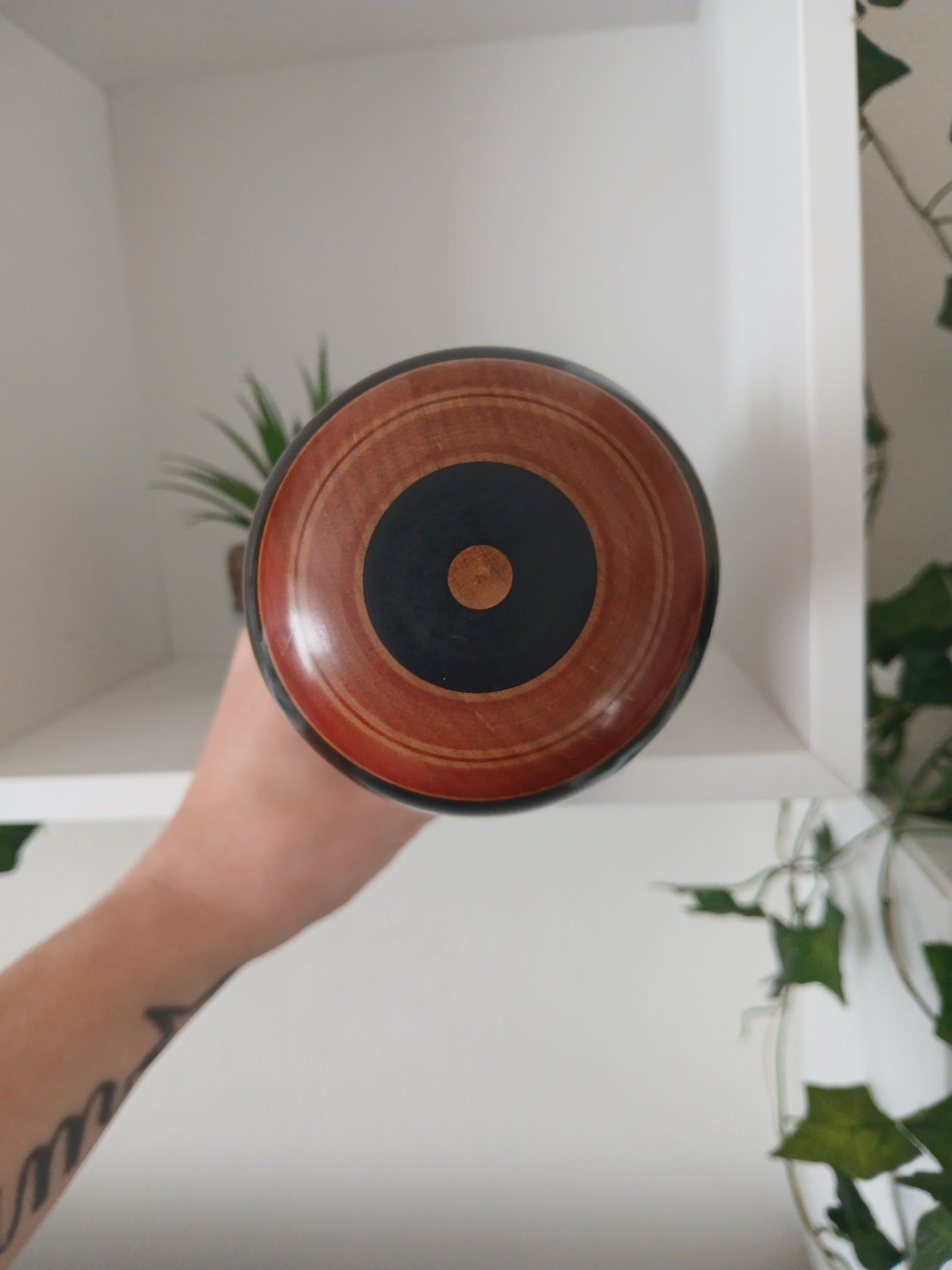 Vintage traditional Togatta kokeshi by Yasuo Maehara