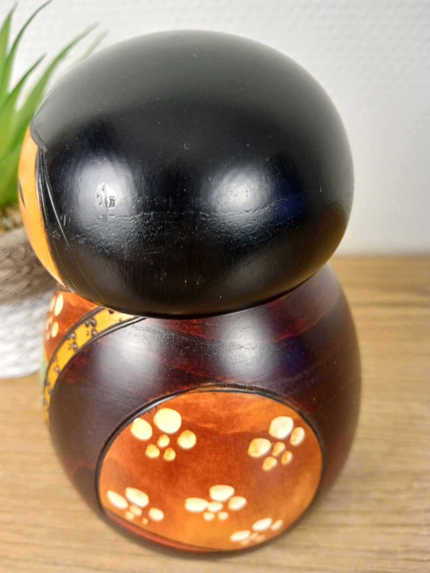 Vintage creative kokeshi by Toshio Sekiguchi (1947-)