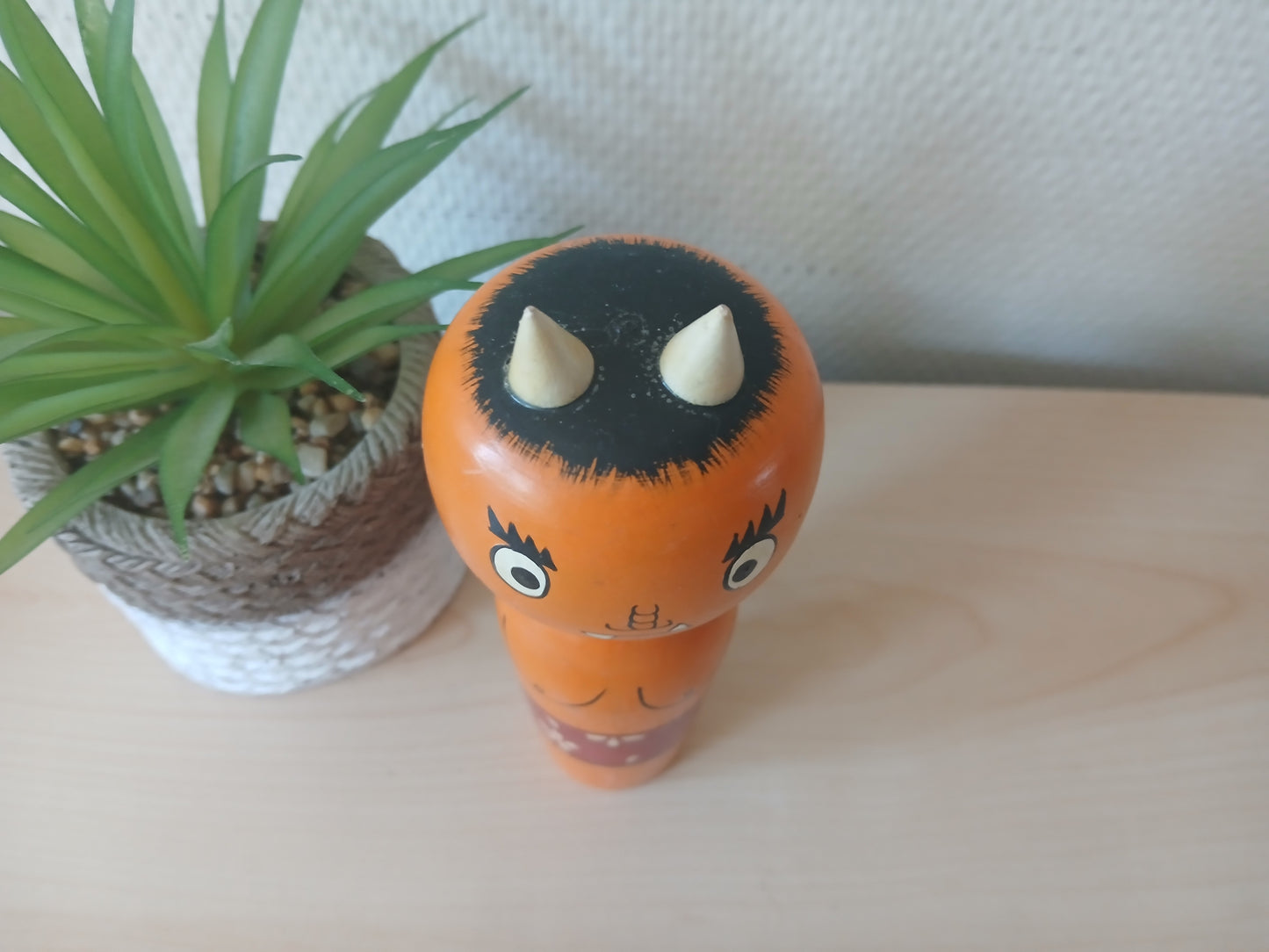 Vintage Oni kokeshi