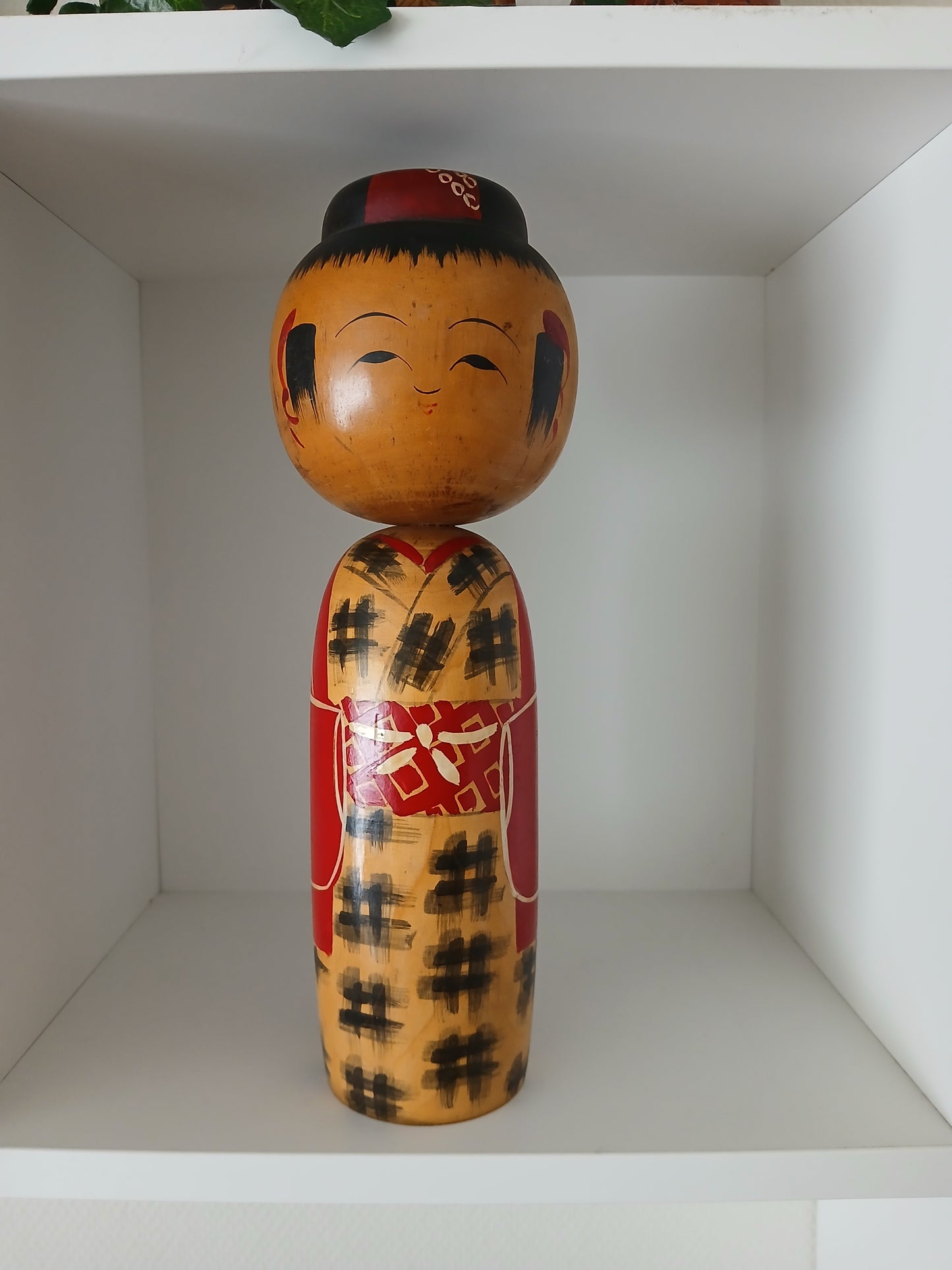 Big vintage Donko kokeshi