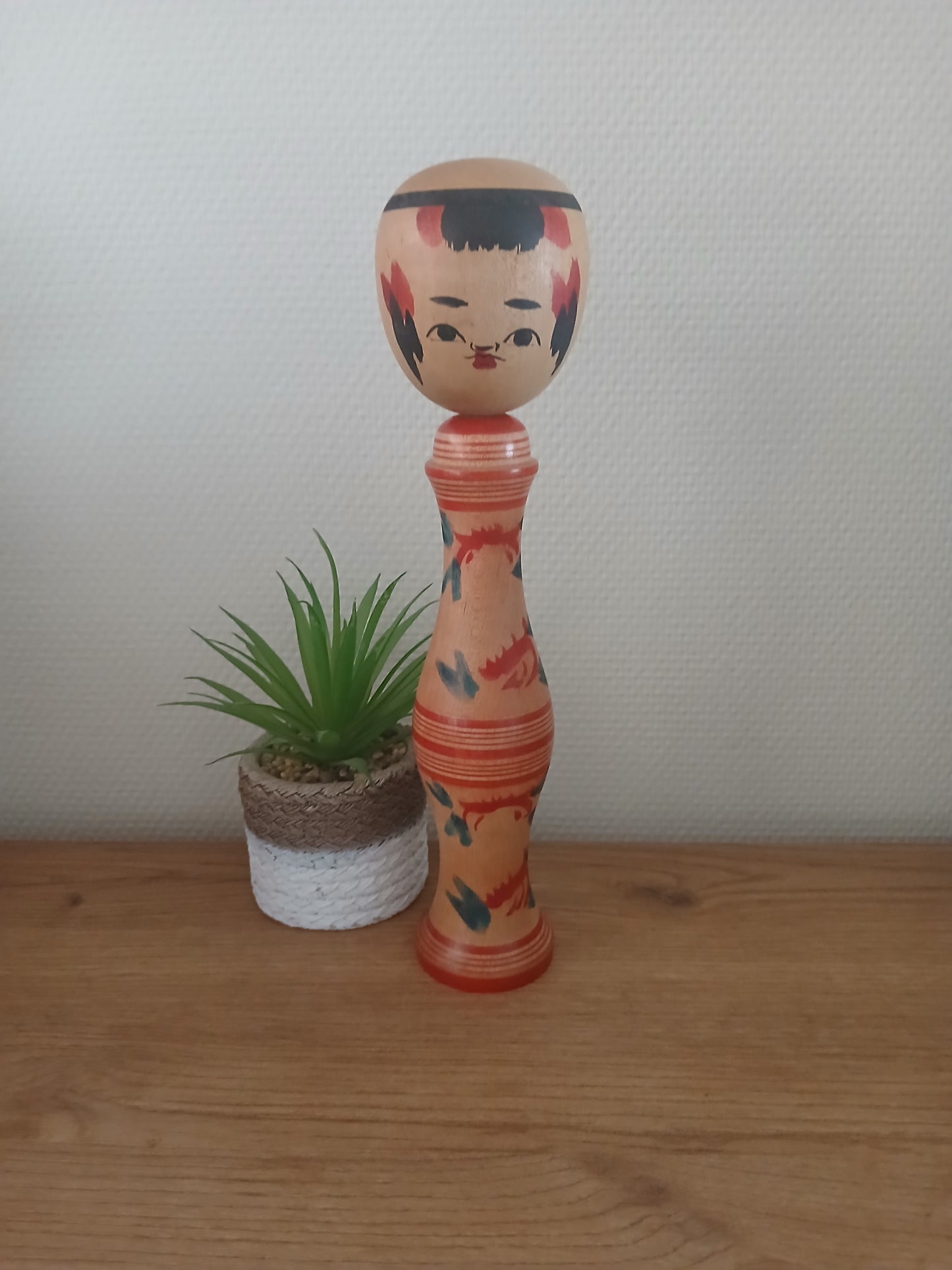 Vintage traditional Tsugaru style kokeshi Misao Murai (1912~1980)