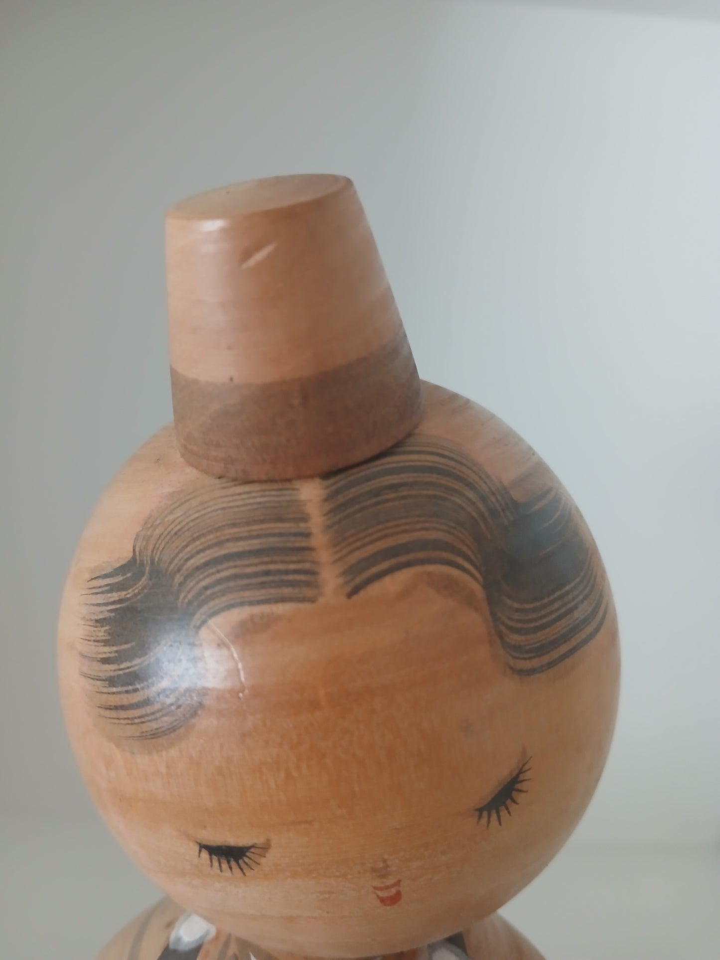 Rare Vintage creative kokeshi by Sansaku Sekiguchi (1925-2018)