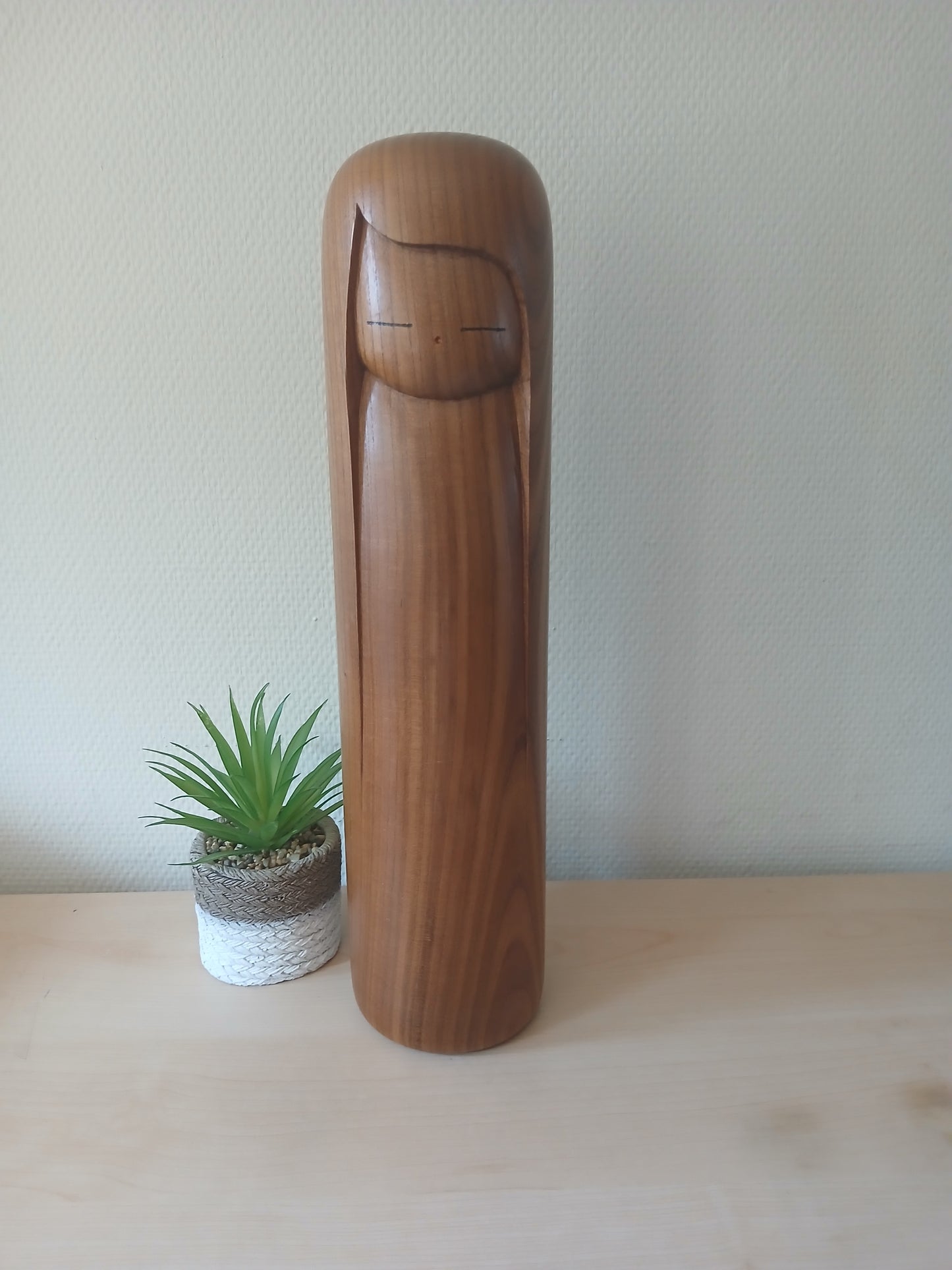 Large exclusive creative kokeshi by Shozan Shido (1932-1995).