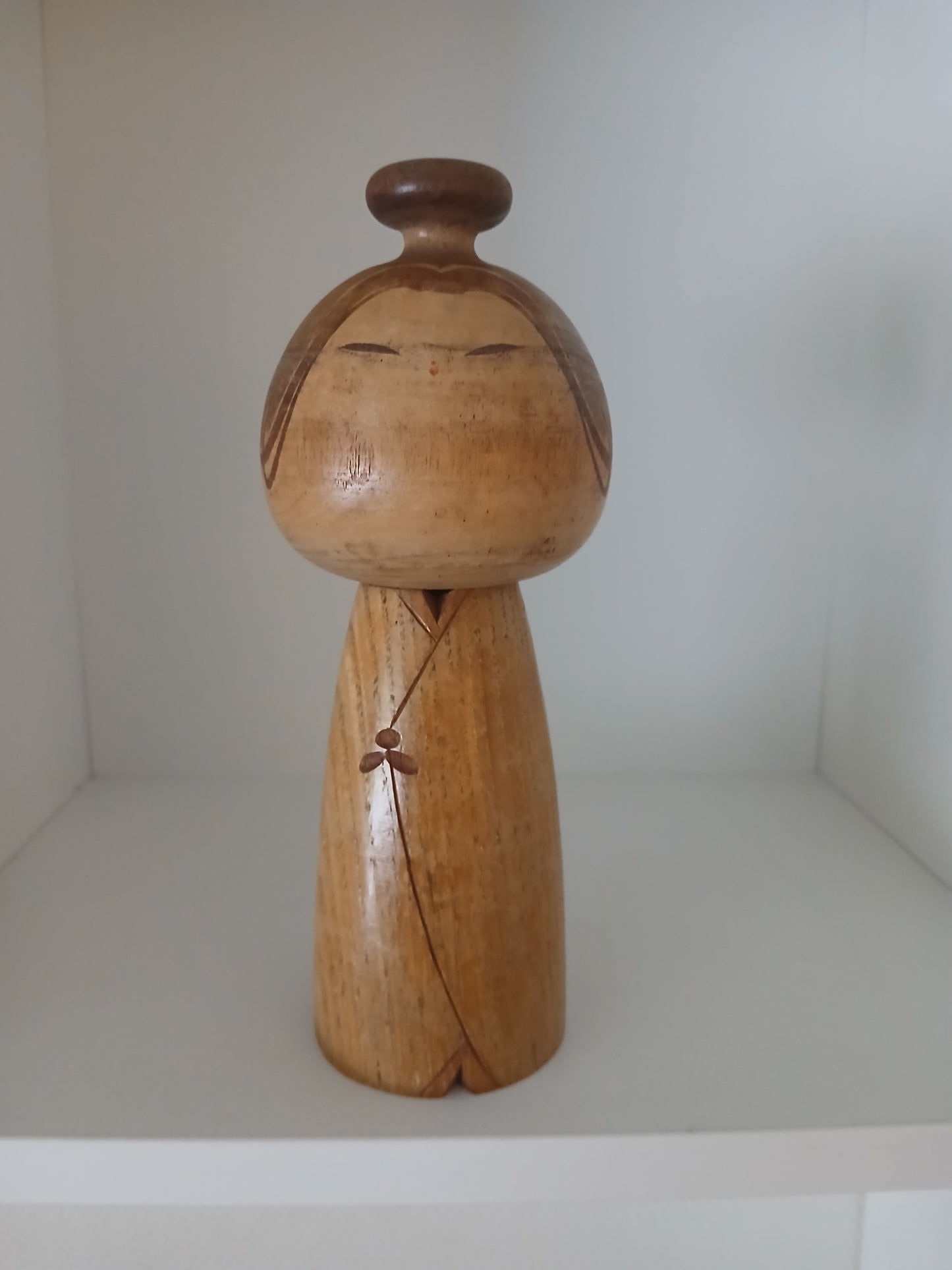 Vintage creative kokeshi by Issetsu Kuribayashi (1924-2011)