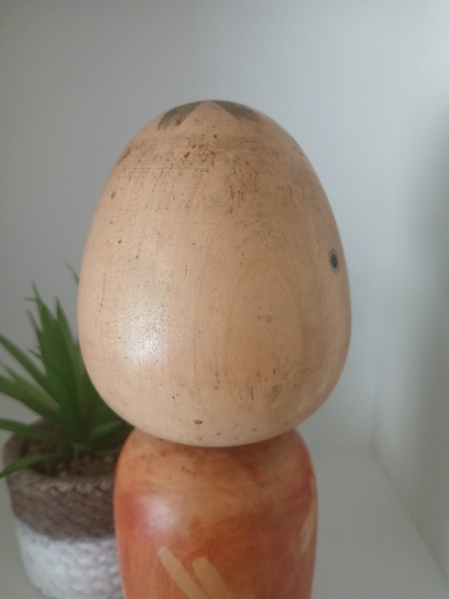 Rare Vintage sosaku kokeshi By Issetsu Kuribayashi (1924-2011)