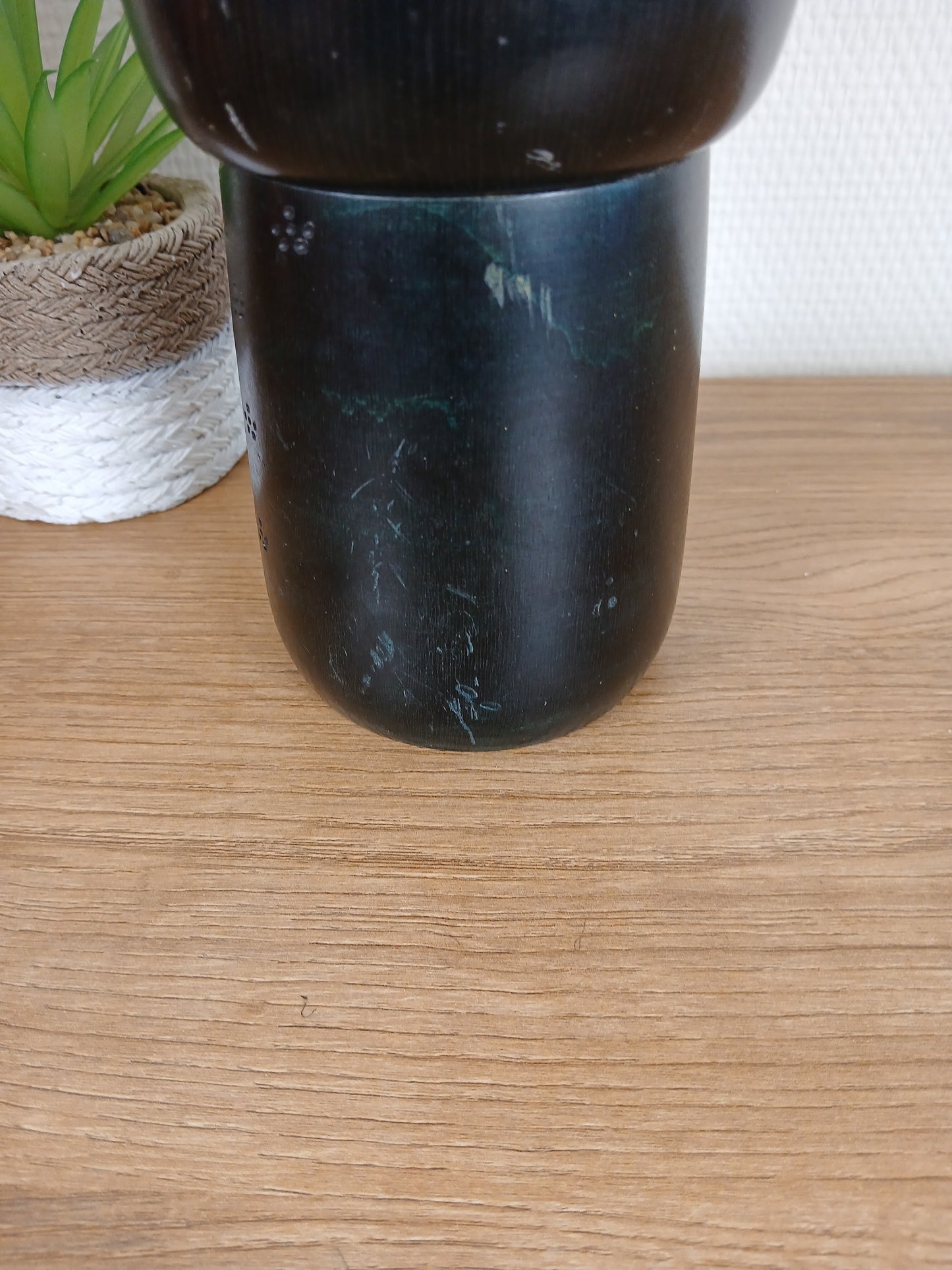 Beautiful creative Kokeshi made by Toshio Sekiguchi (1947-)
