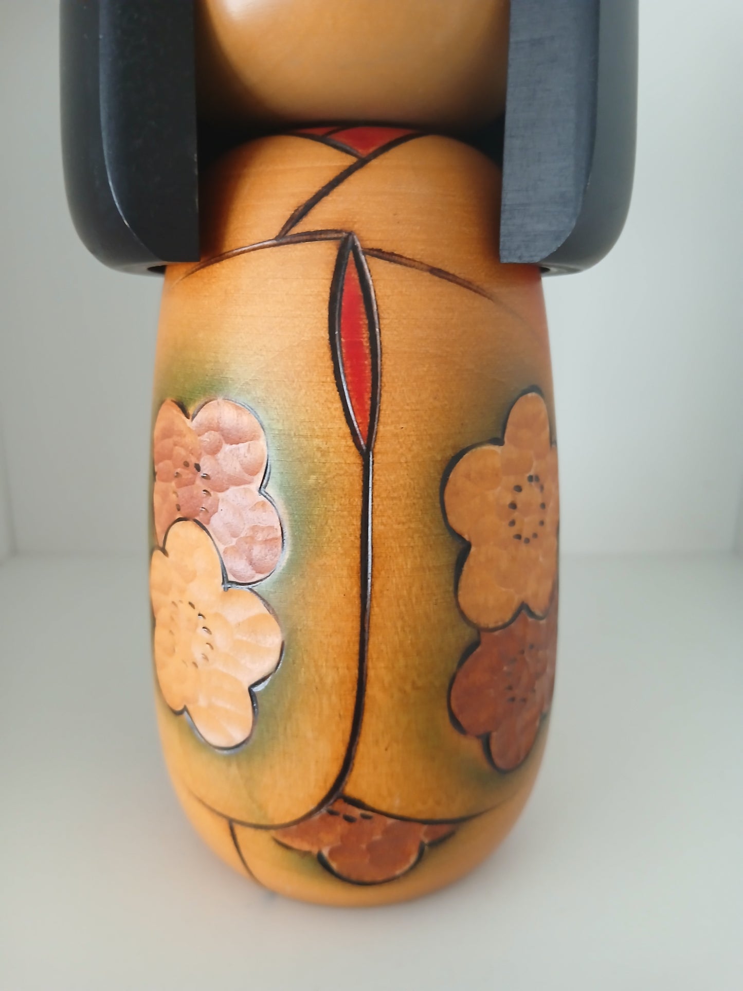 Vintage Gumma Kokeshi by Masae Fujikawa (1942-2015)