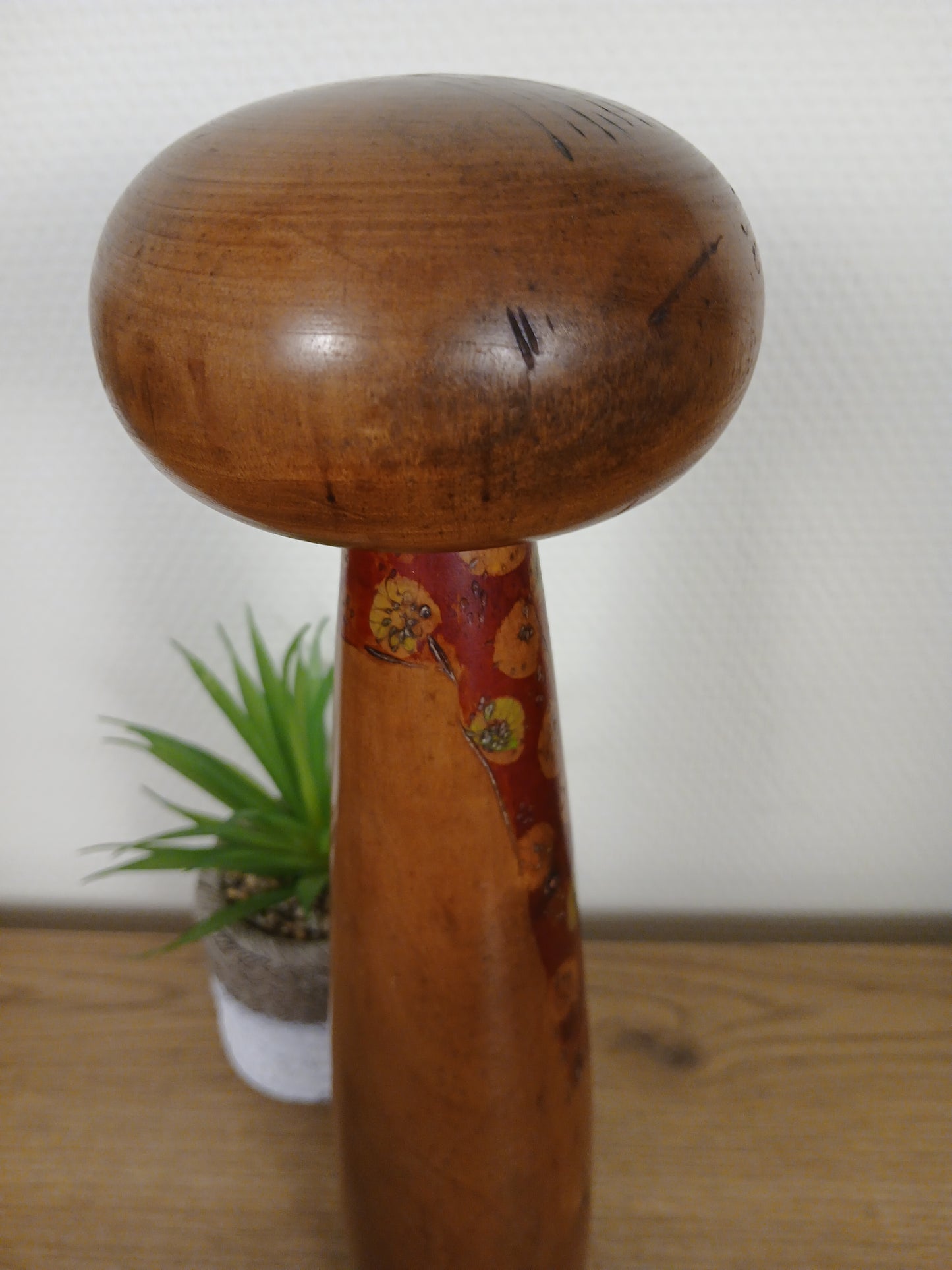 Vintage creative Kokeshi by Takahashi Hashime (1918 - 2002)